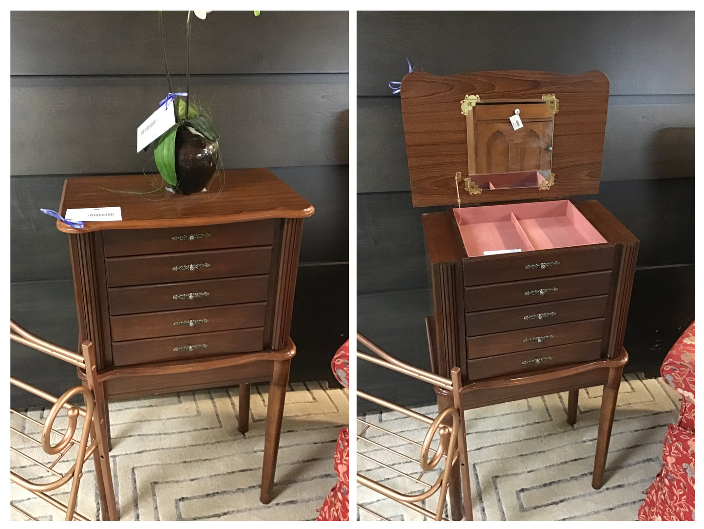 Standing Bombay Jewelry Box