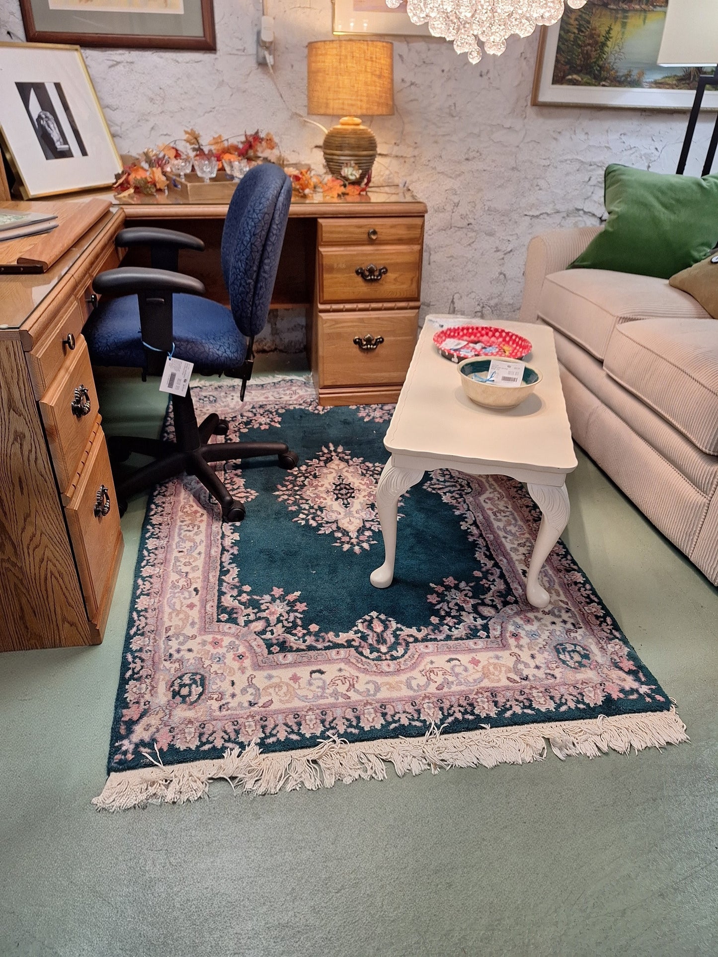 Hand Knotted Area Rug