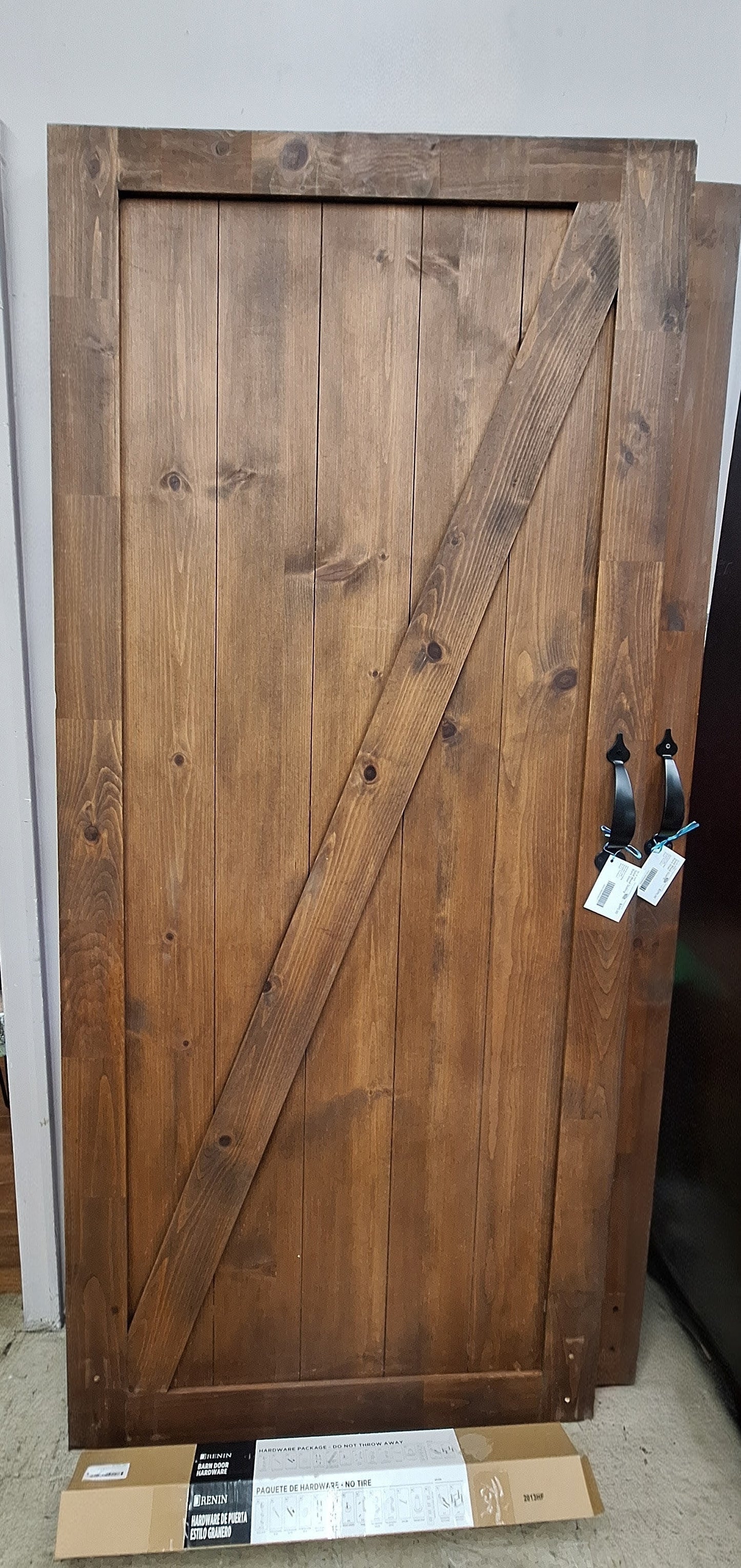 Solid Wood Sliding Barn Door