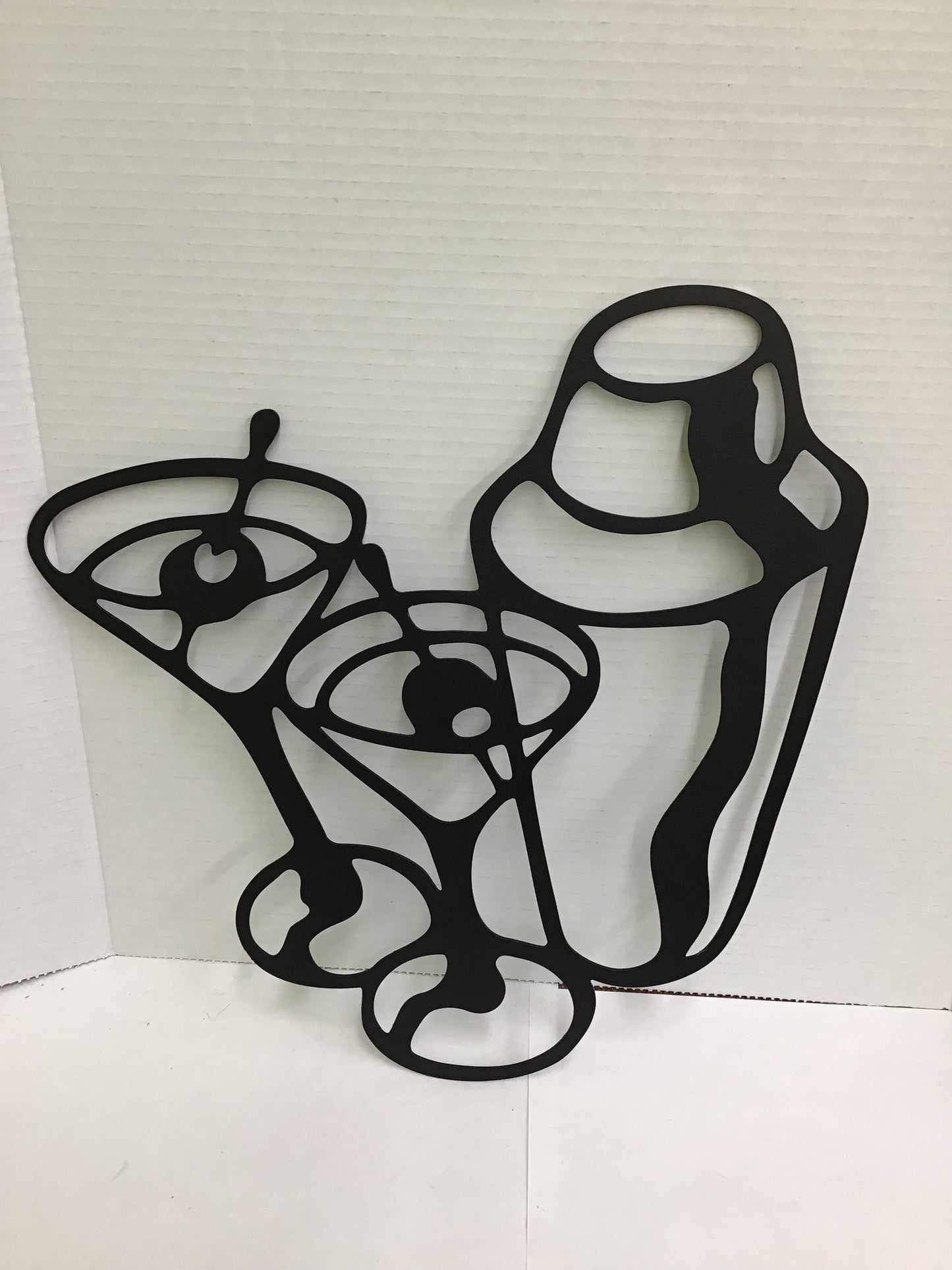 Modern Metal Cocktail Wall Decor