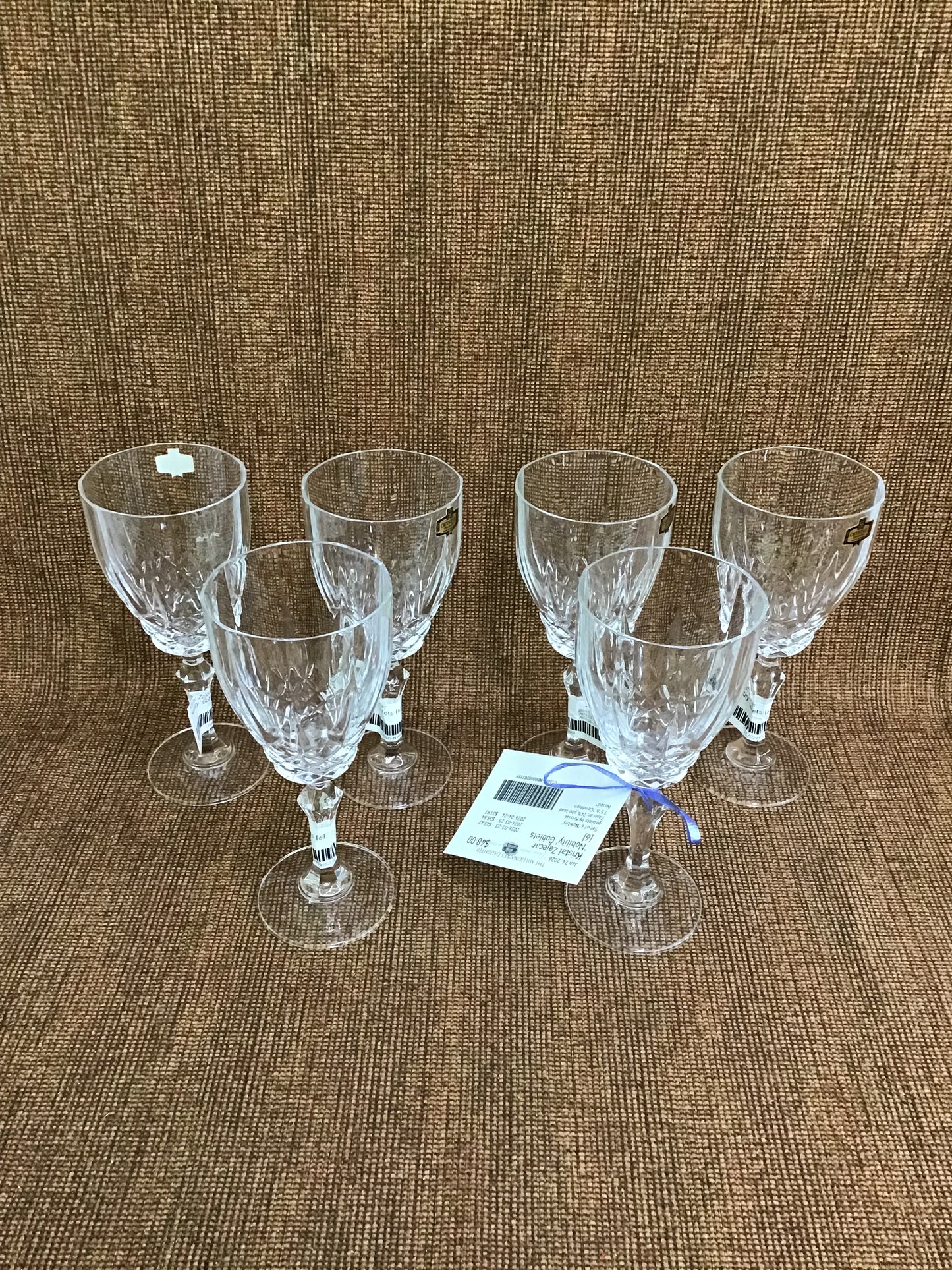 Kristal Zajecar 'Nobility' Goblets (6)