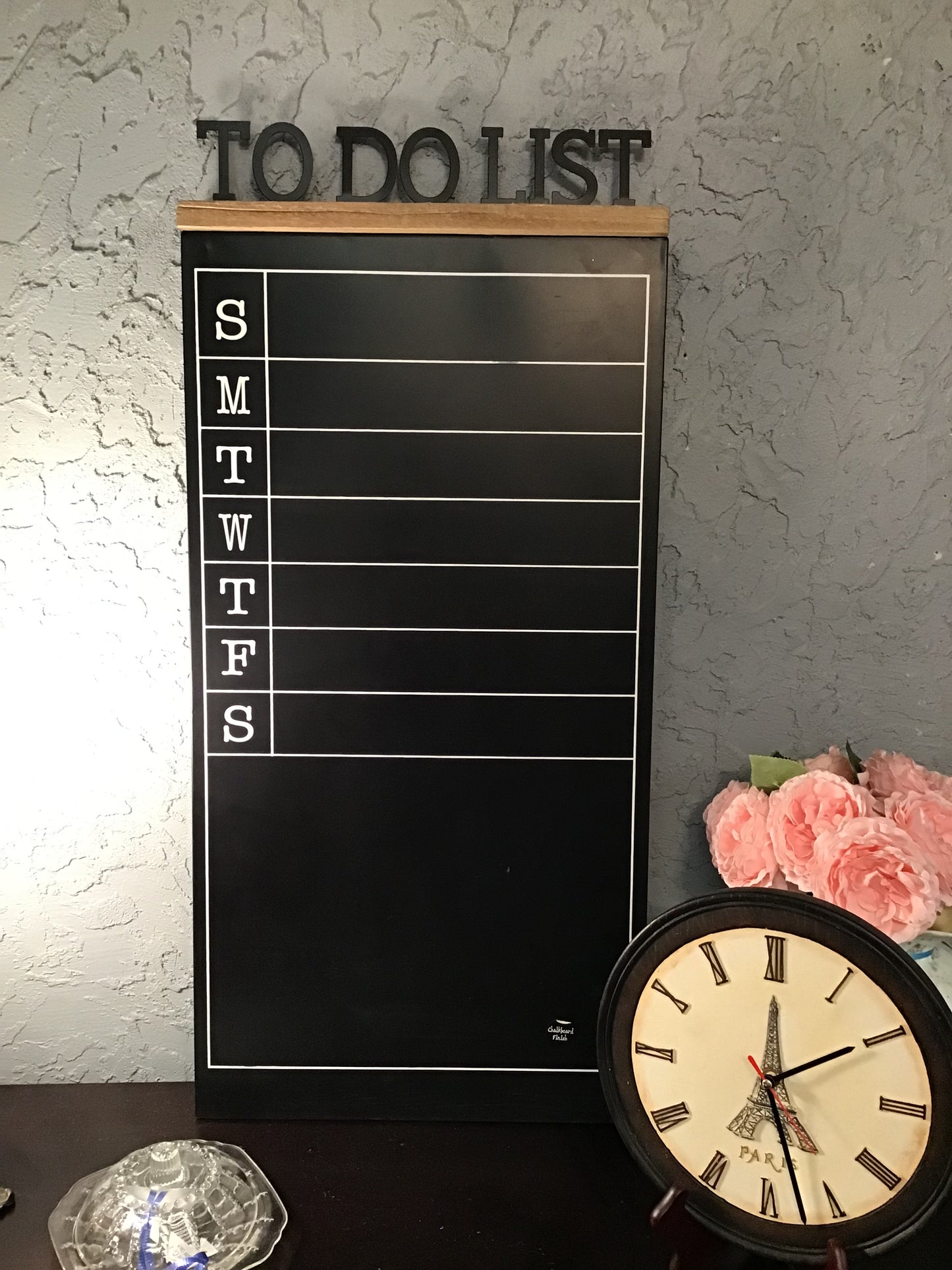 New! Metal To Do List Wall Art