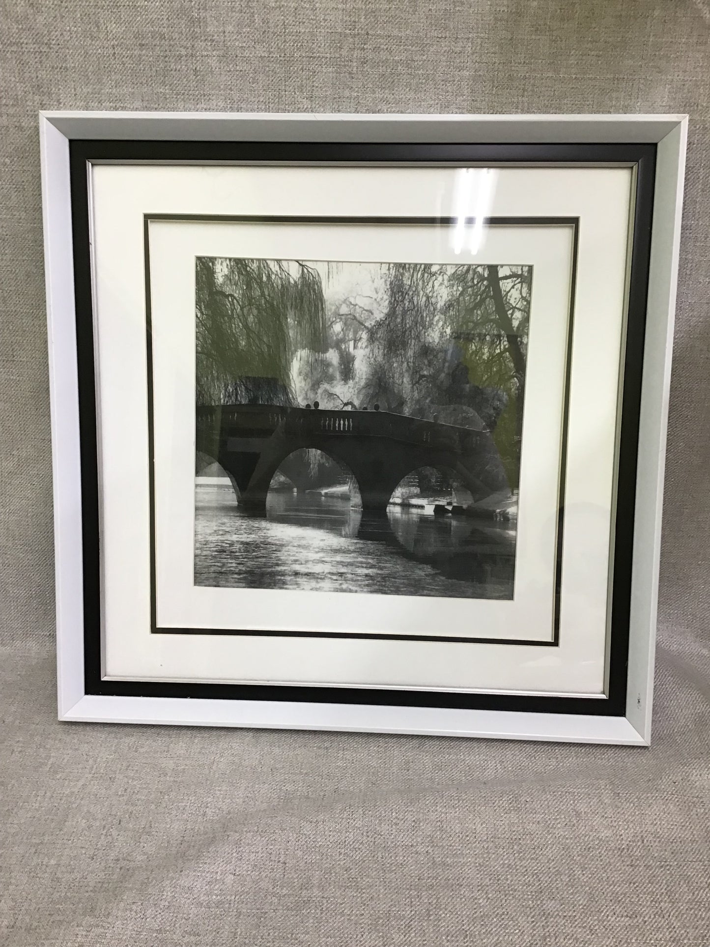 Black & White Print of Bridge