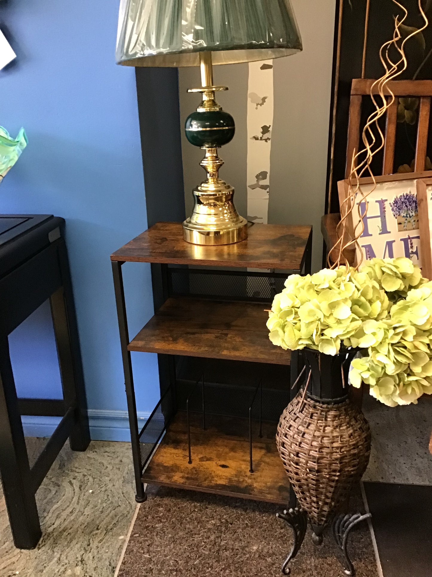 Modern Magazine/Vinyl Storage Table