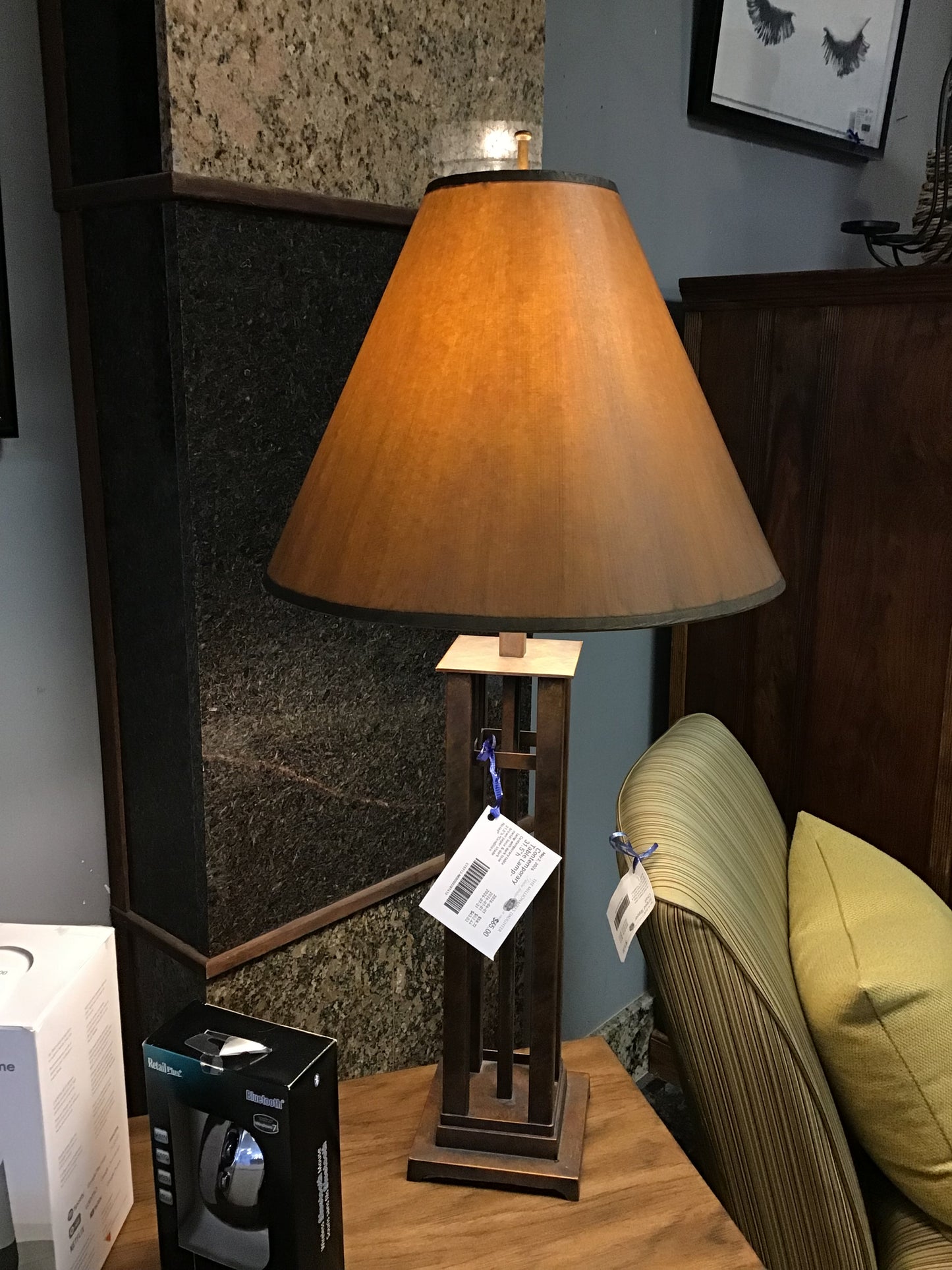 Contemporary Table Lamp- 31.5"h
