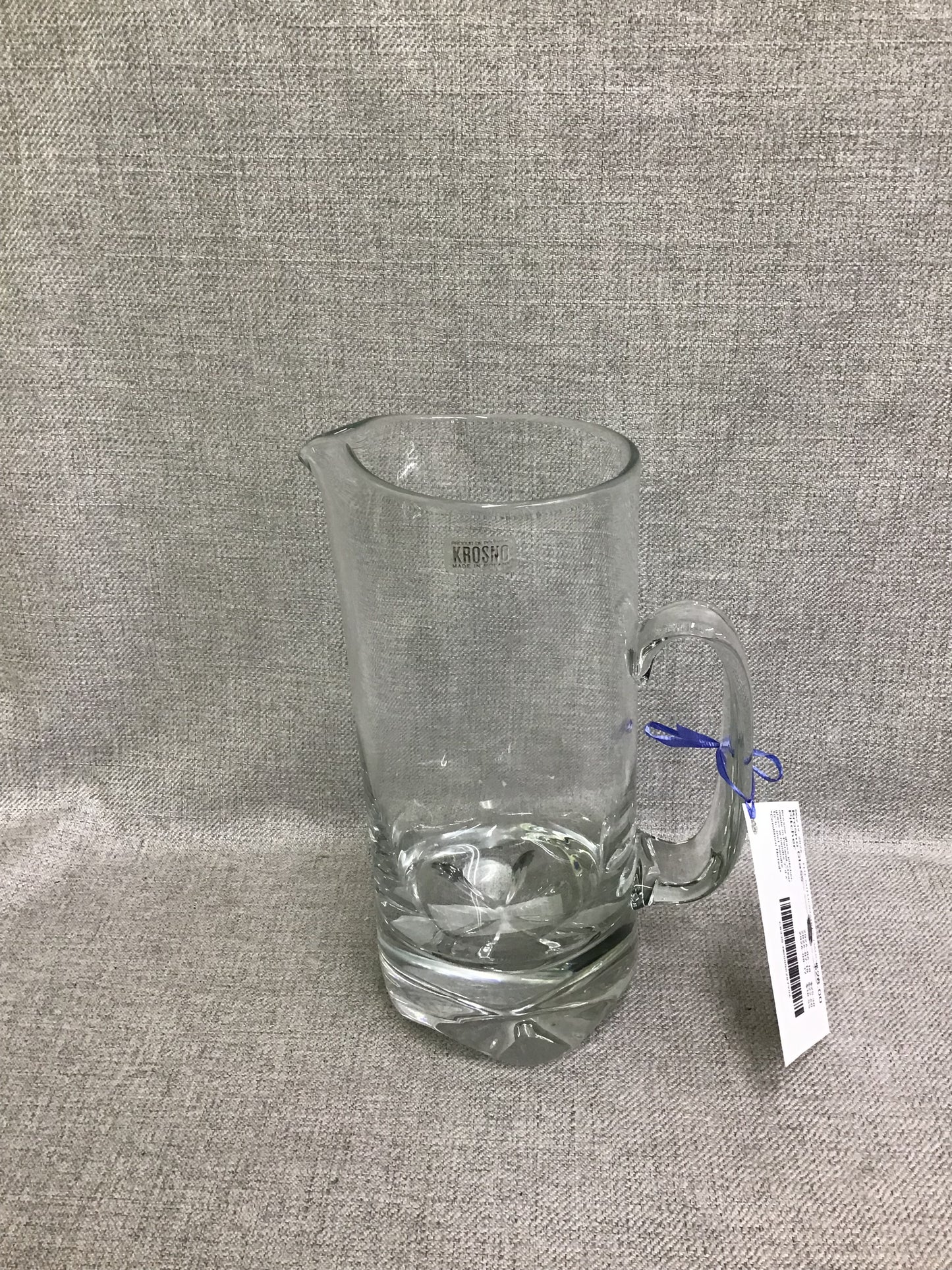 Krosno Glass Pitcher