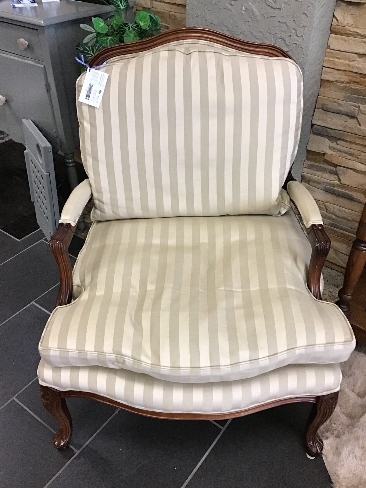 Vintage Large Bergere Chair