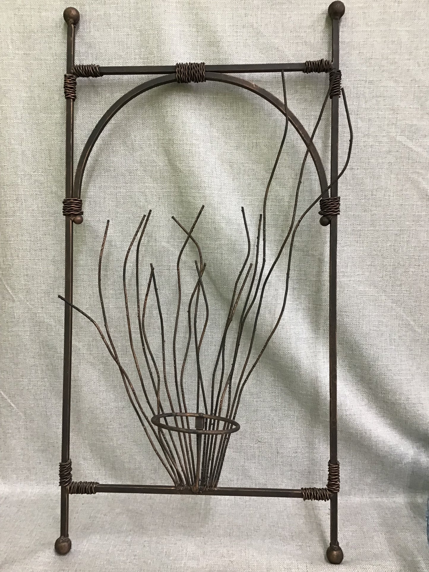 Decorative Metal Wall Planter
