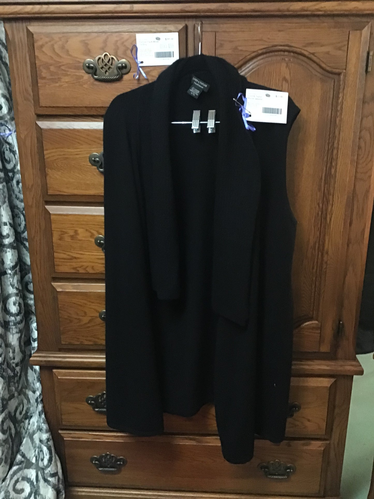 Lord & Taylor Black Sweater