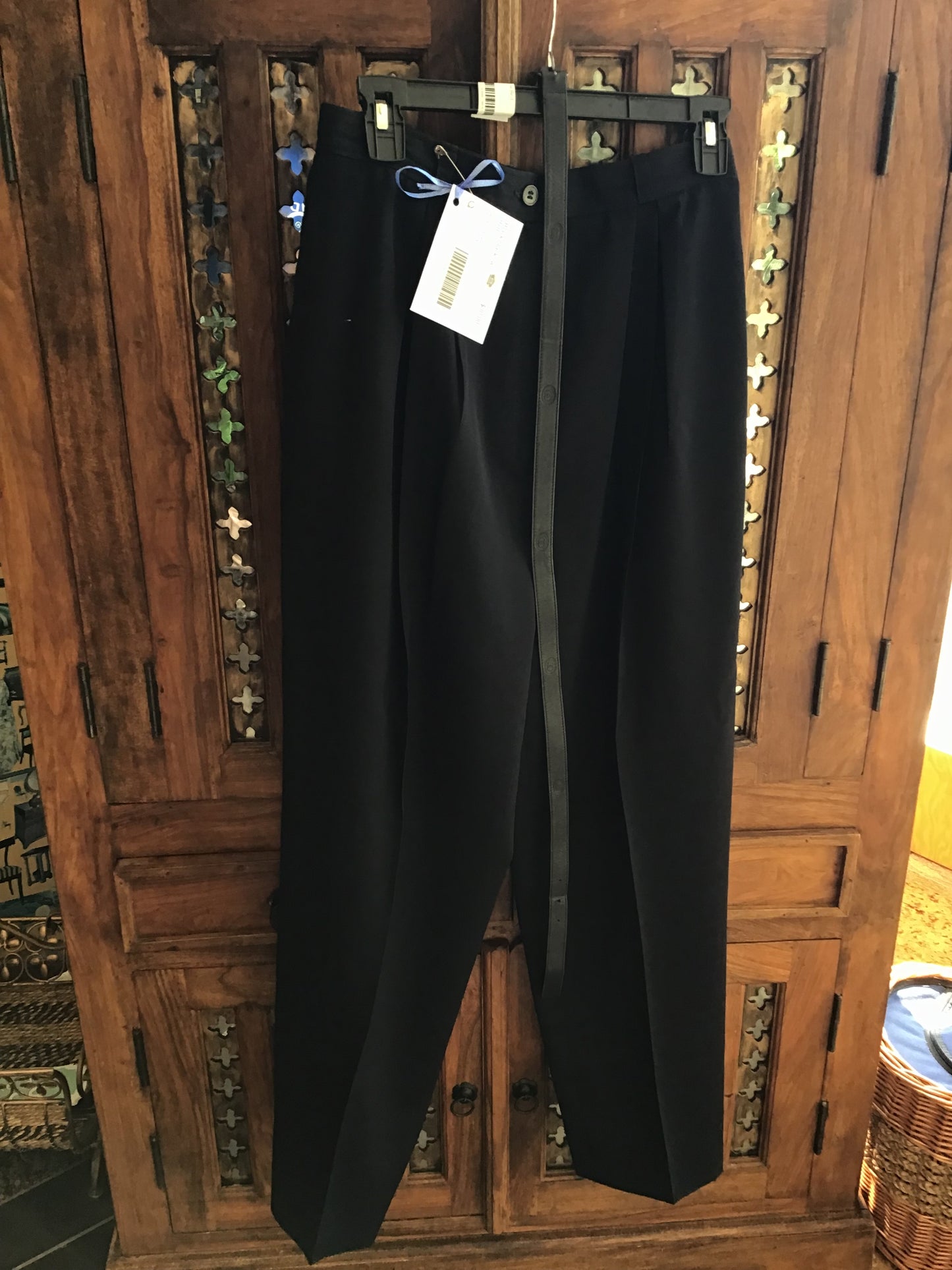 Black Slacks w Belt