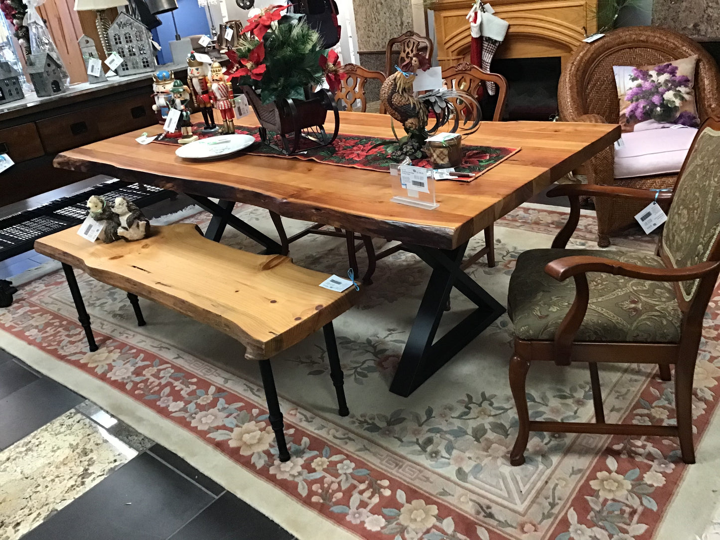 Gorgeous Live Edge Dining Table