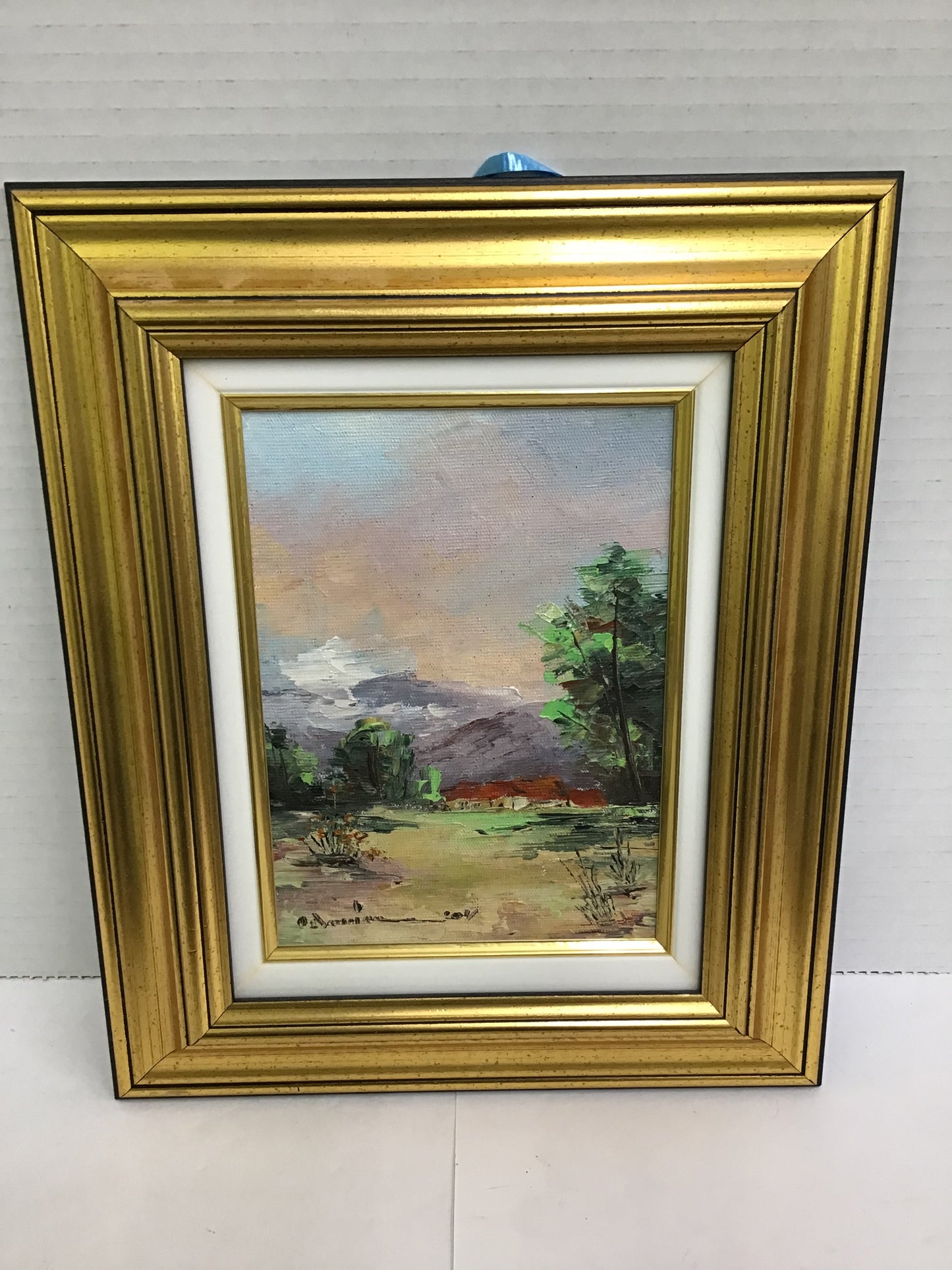 Gold Framed Oil Painting