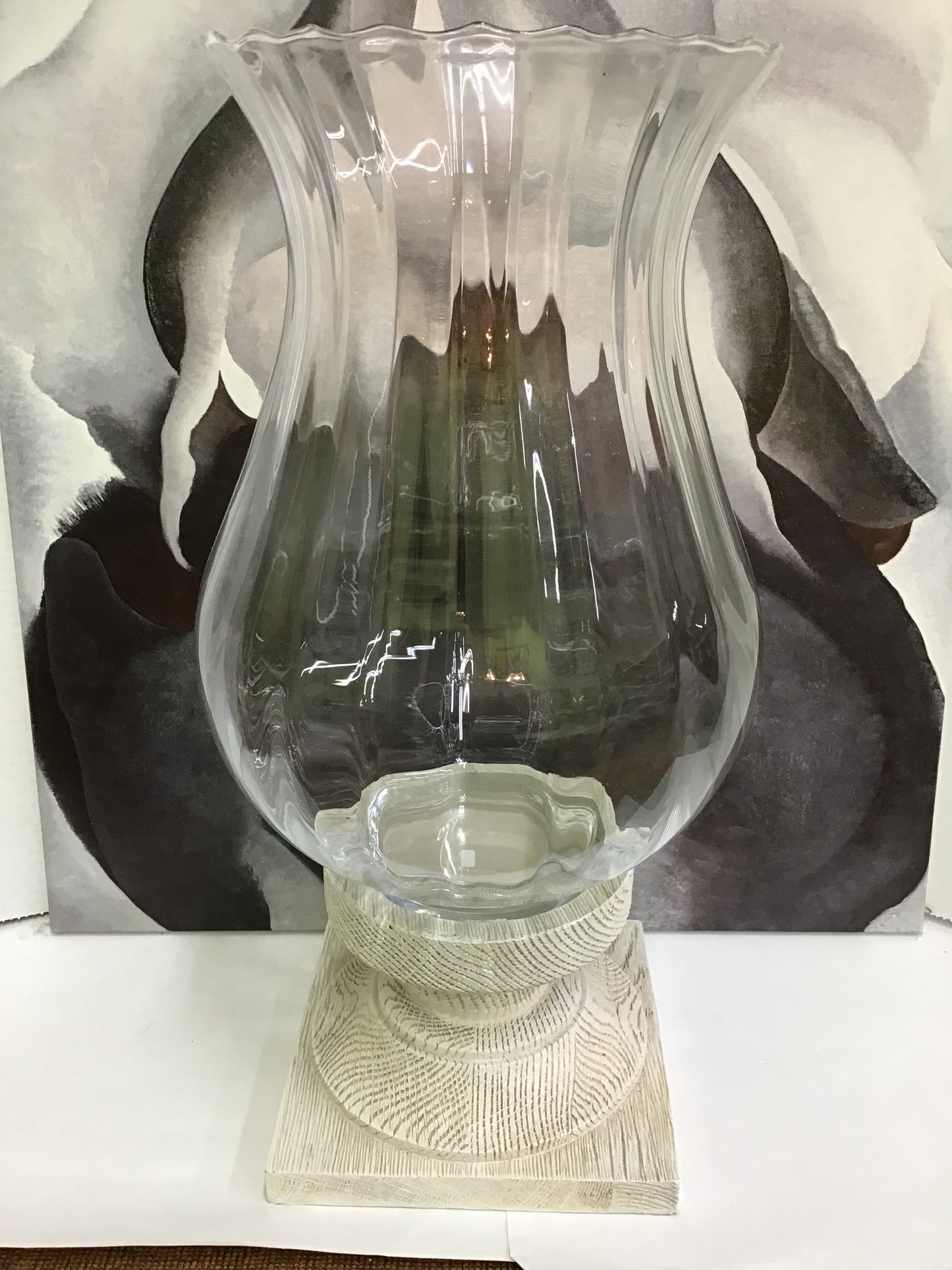 2pc Partylite 'Chalet' Hurricane Candle Holder