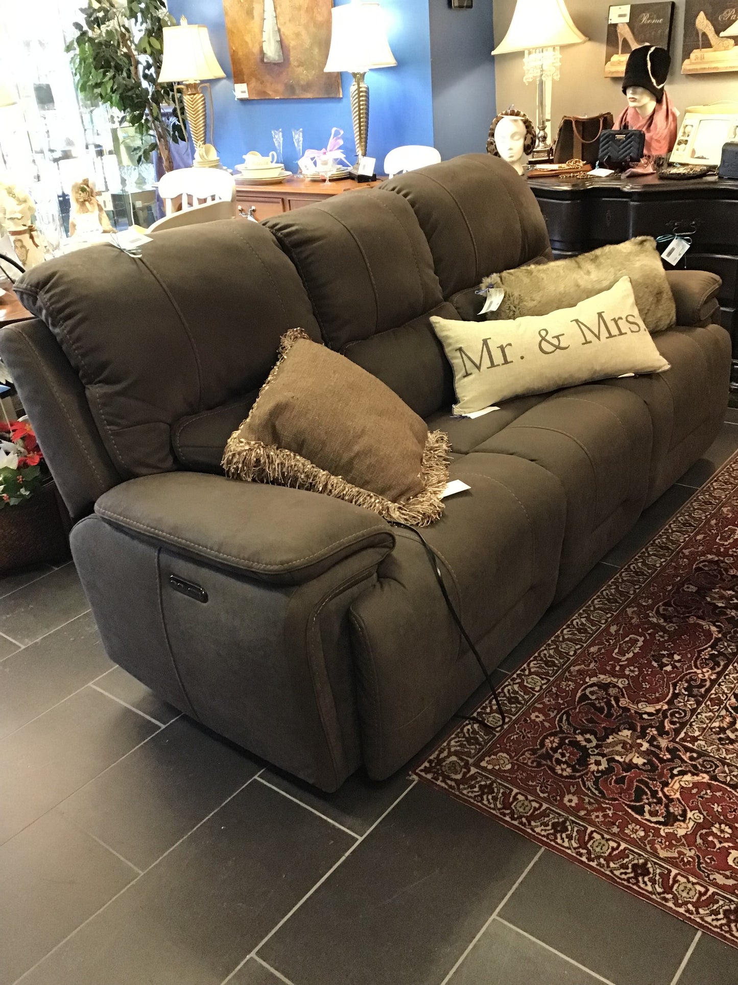 Modern Power Recliner Sofa