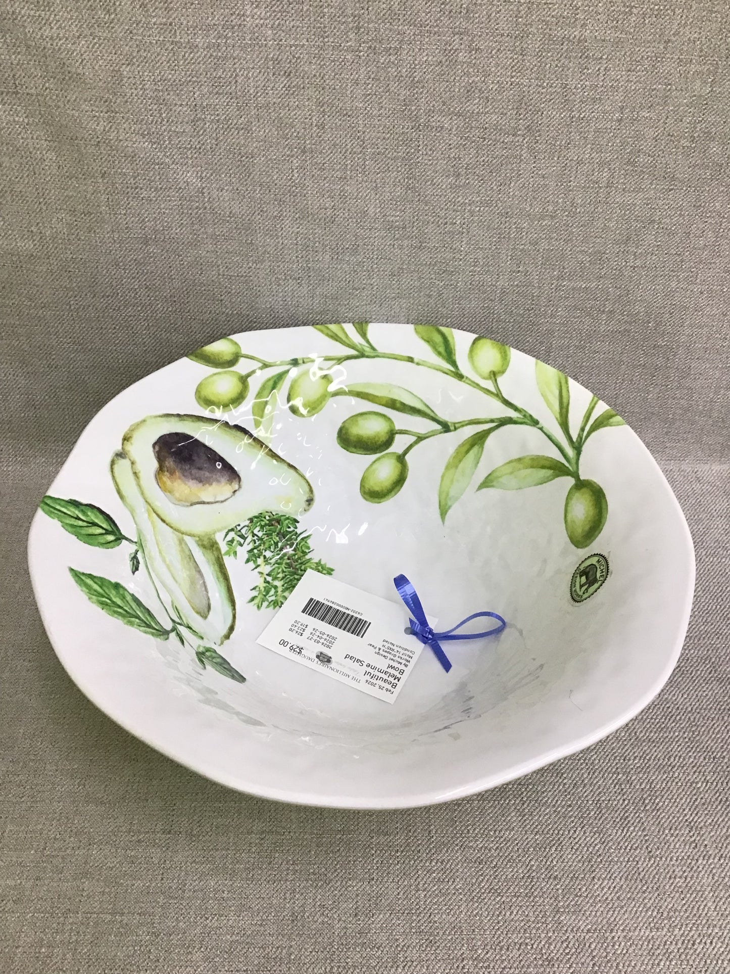 Beautiful Melamine Salad Bowl