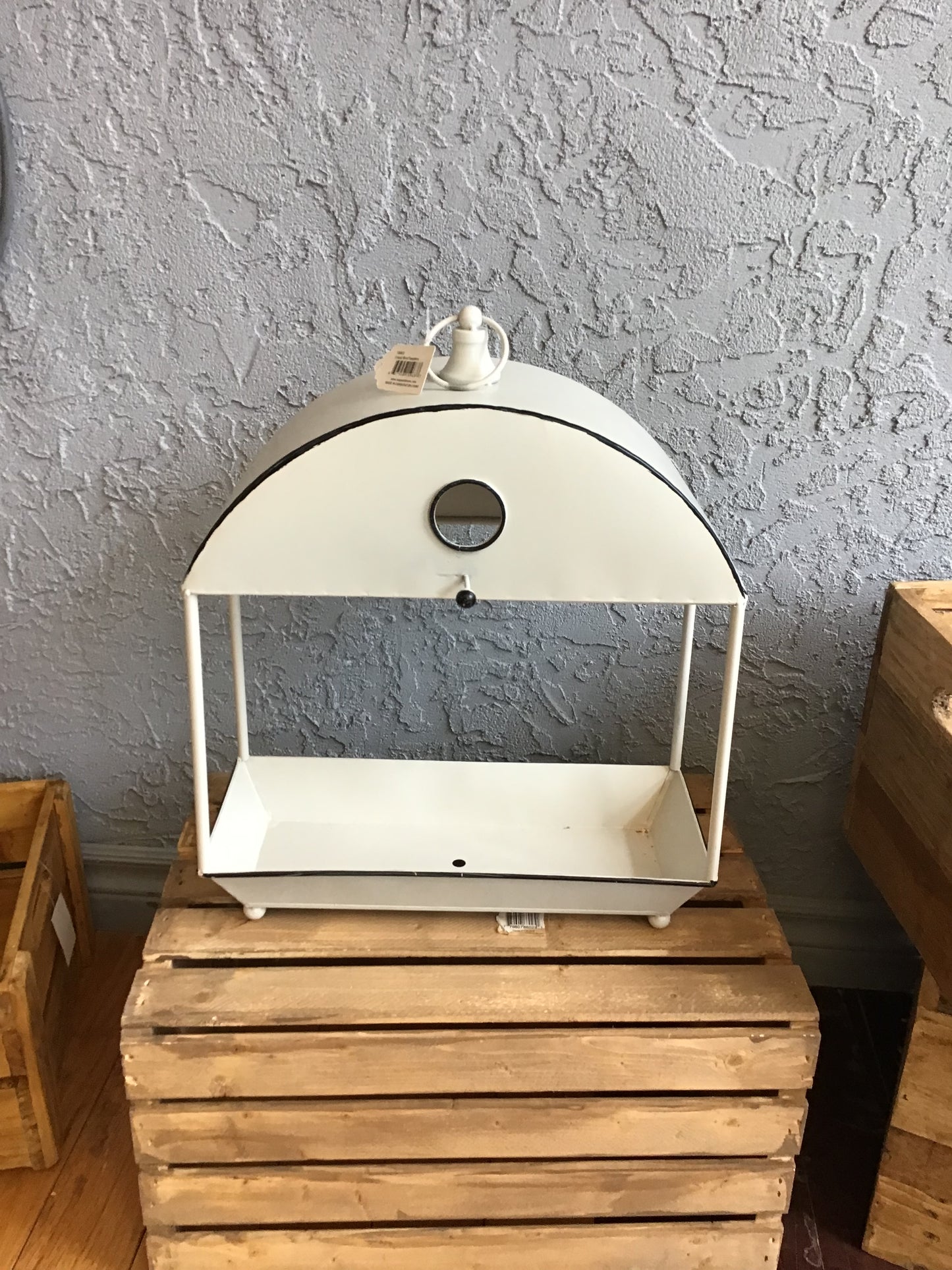 New! Cute Metal Bird Feeder