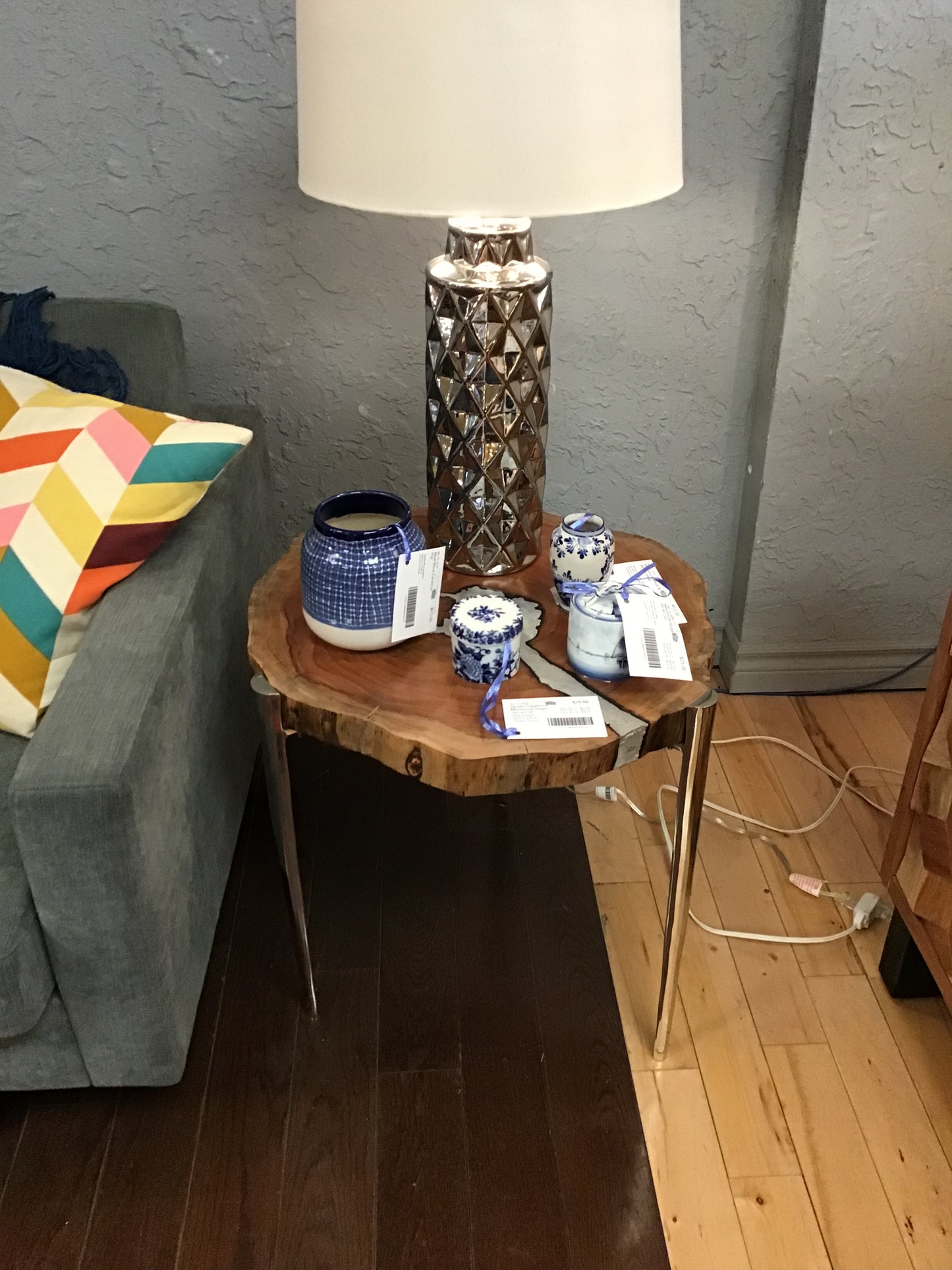Akis Natural Side Table