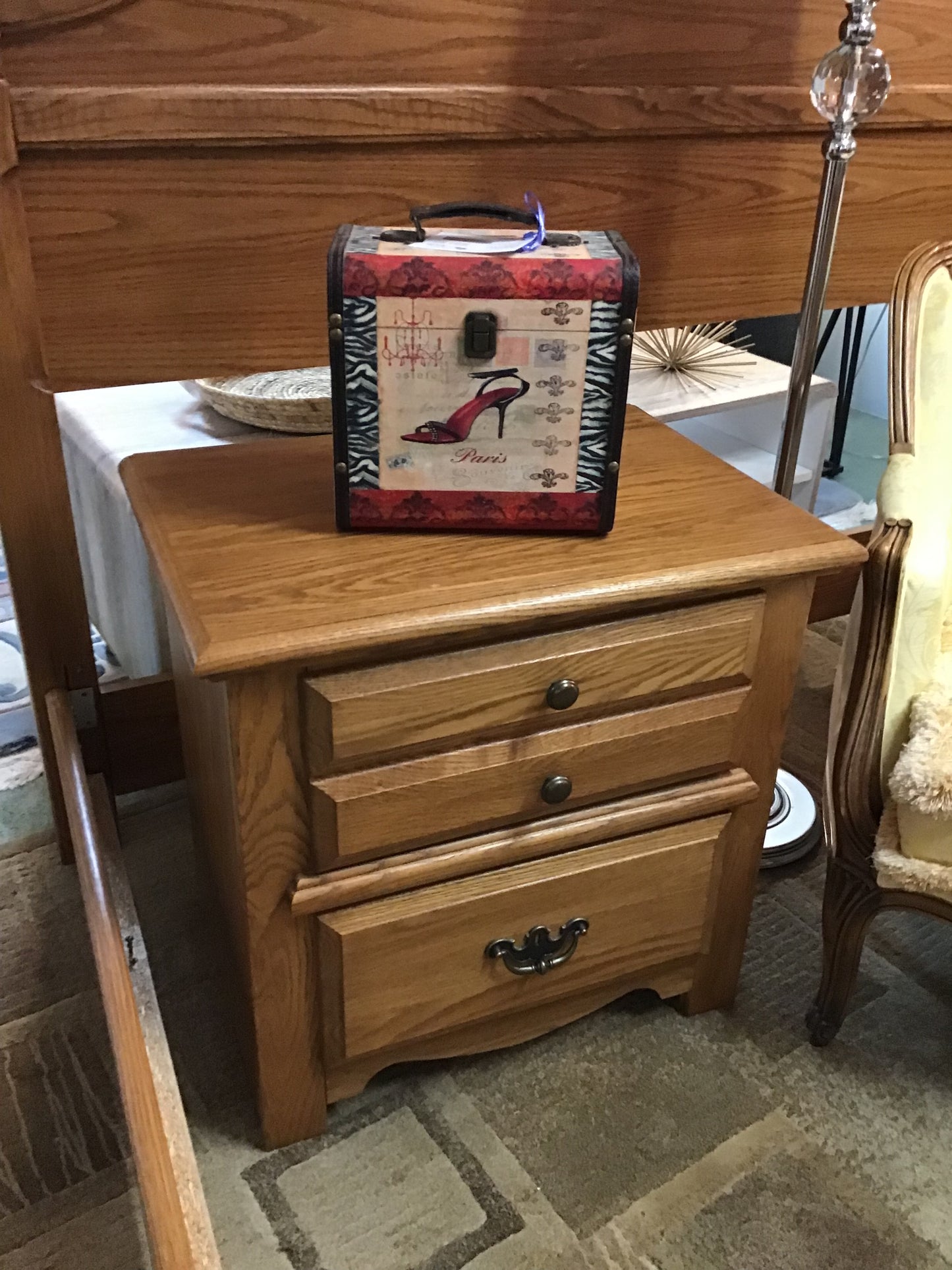 Palliser Natural Solid Wood Night Table