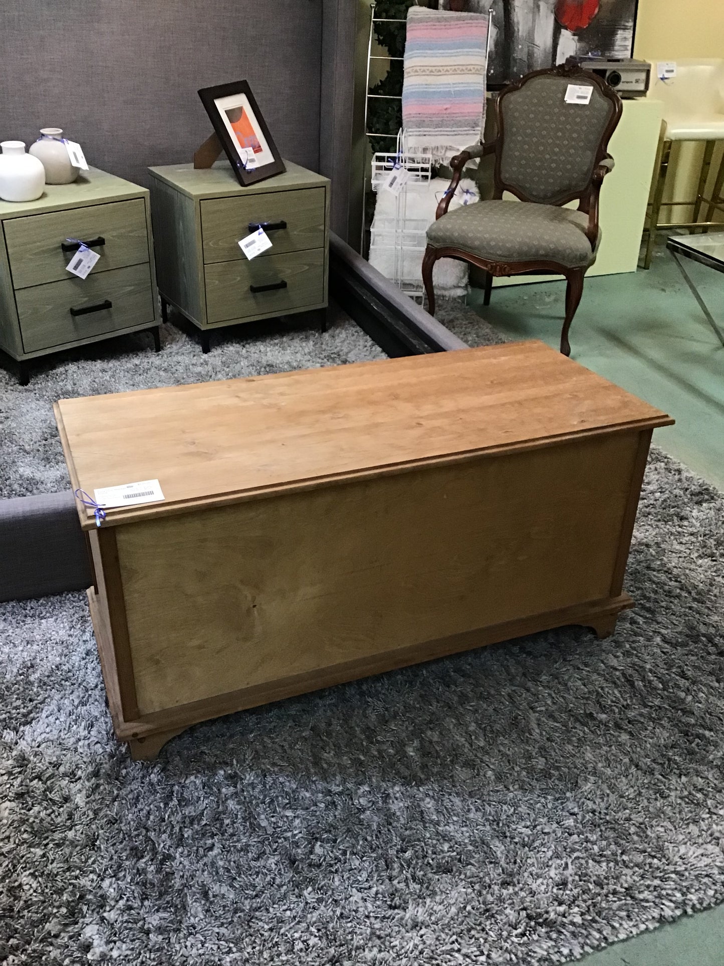 Solid Pine Storage Trunk