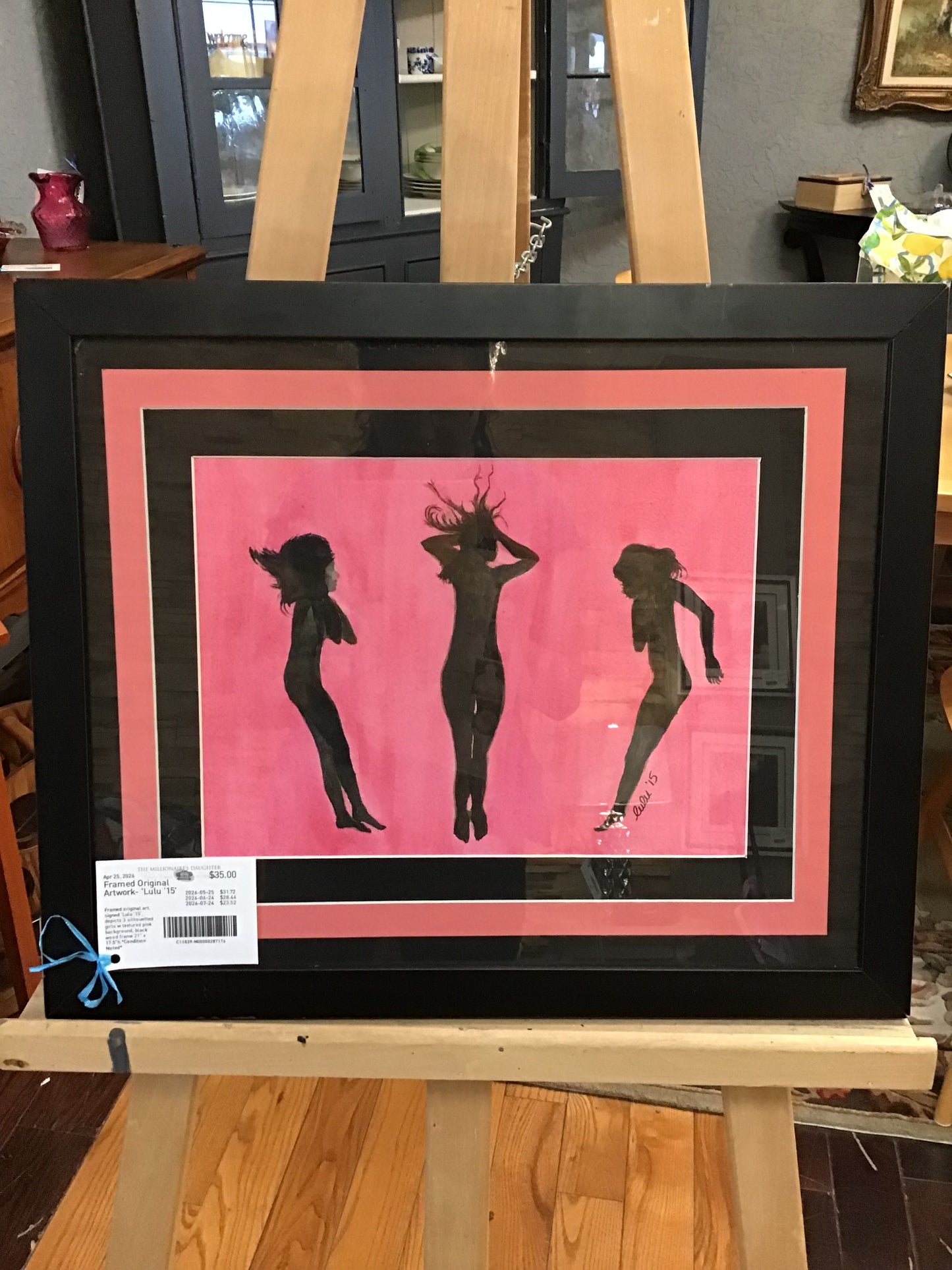 Framed Original Artwork- 'Lulu '15'