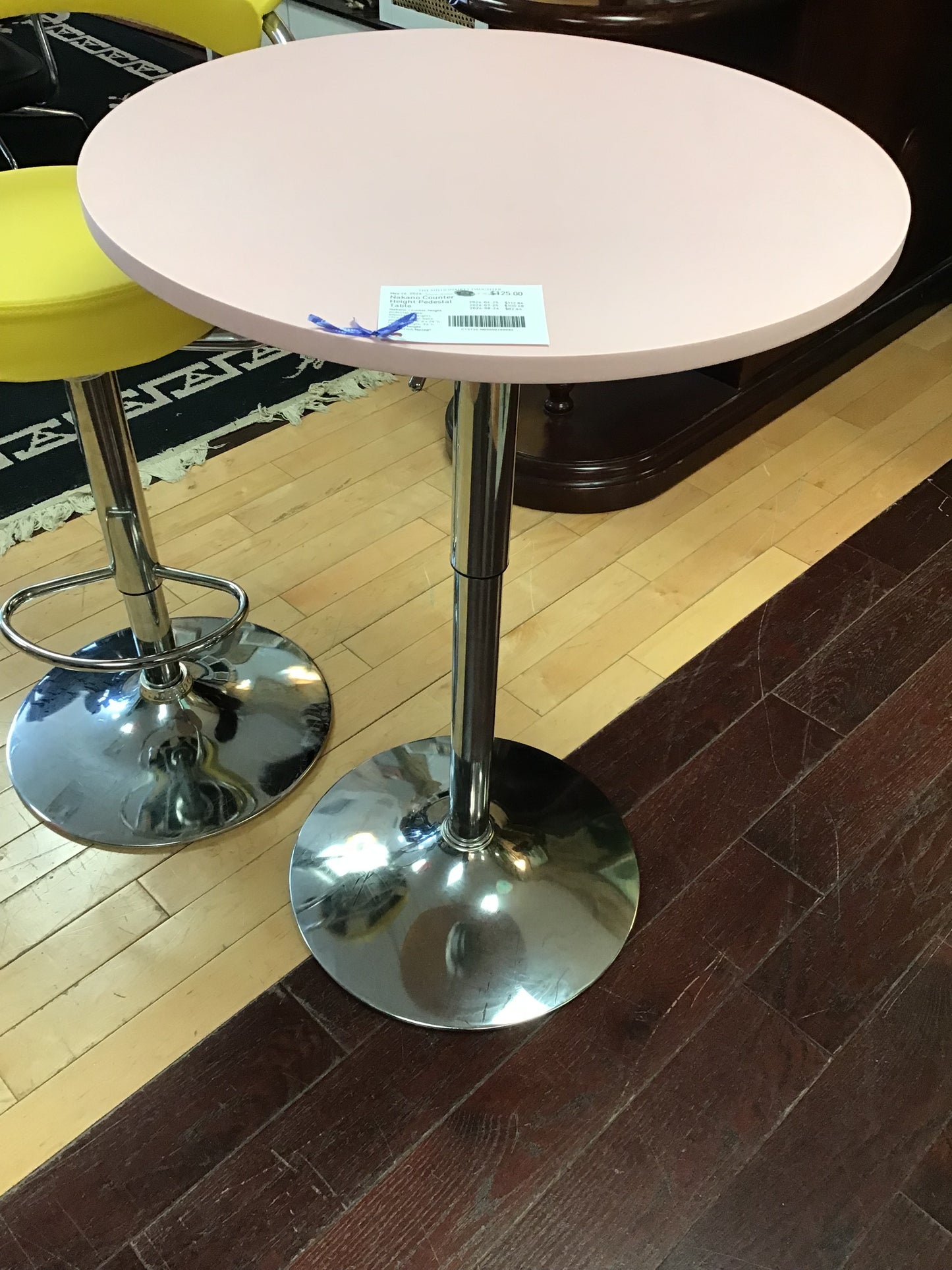 Nakano Counter Height Pedestal Table