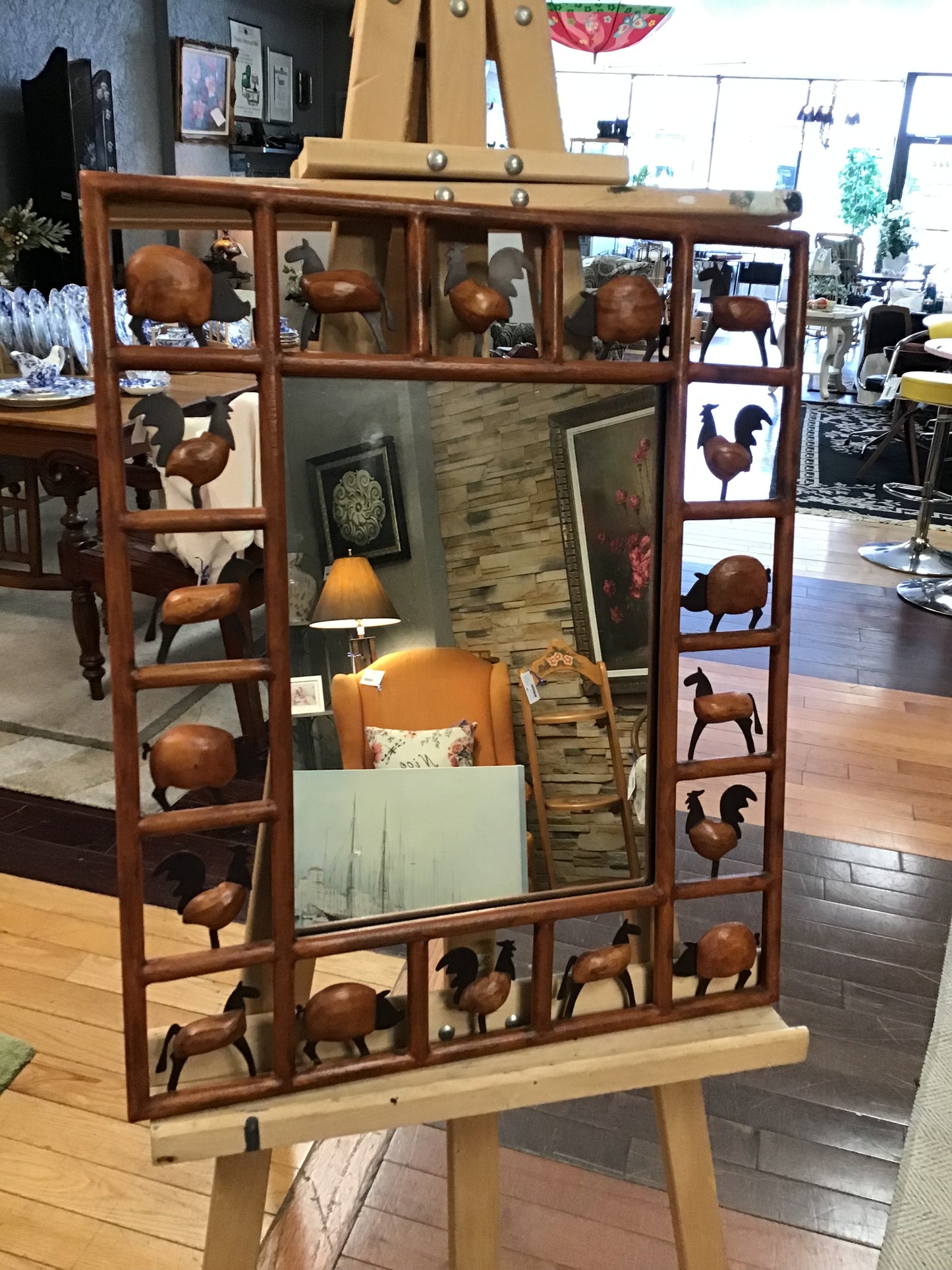 Animal Design Mirror