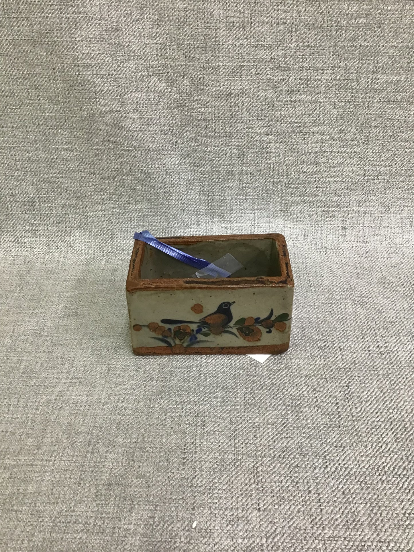 Decorative Ceramic Trinket Box- 4.5" x 2.5" x 2.75"h