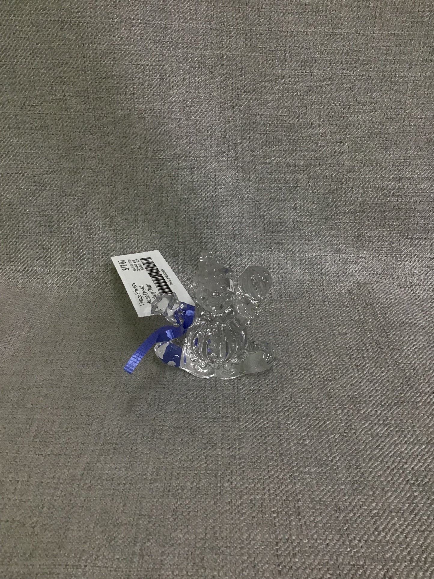 Vintage Princess House Crystal Rocking Clown Figurine