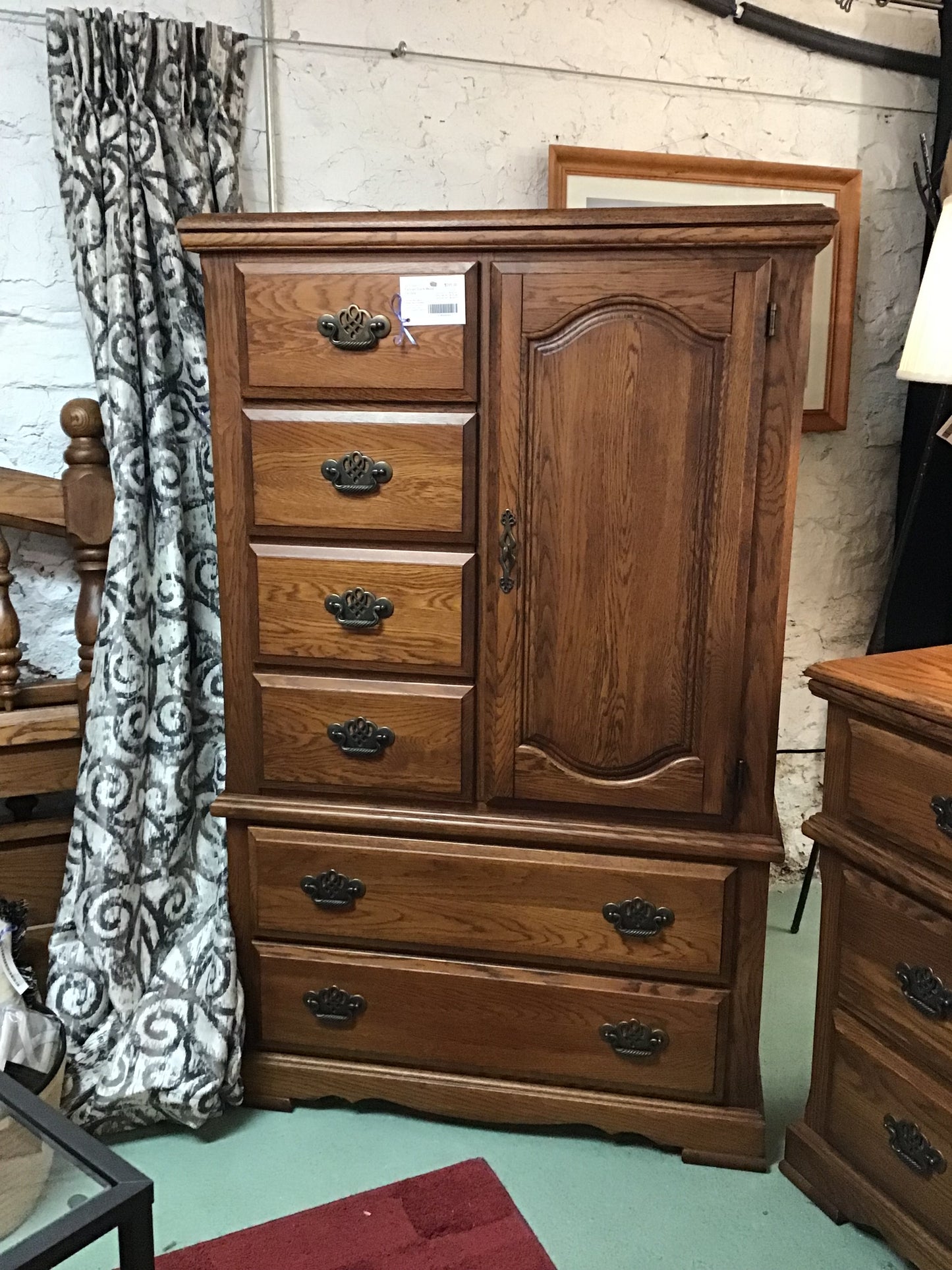 Palliser Dark Wood Tallboy