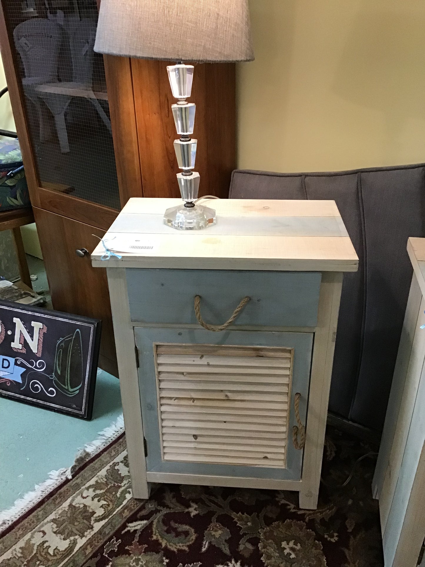 Gorgeous! Painted Night Table