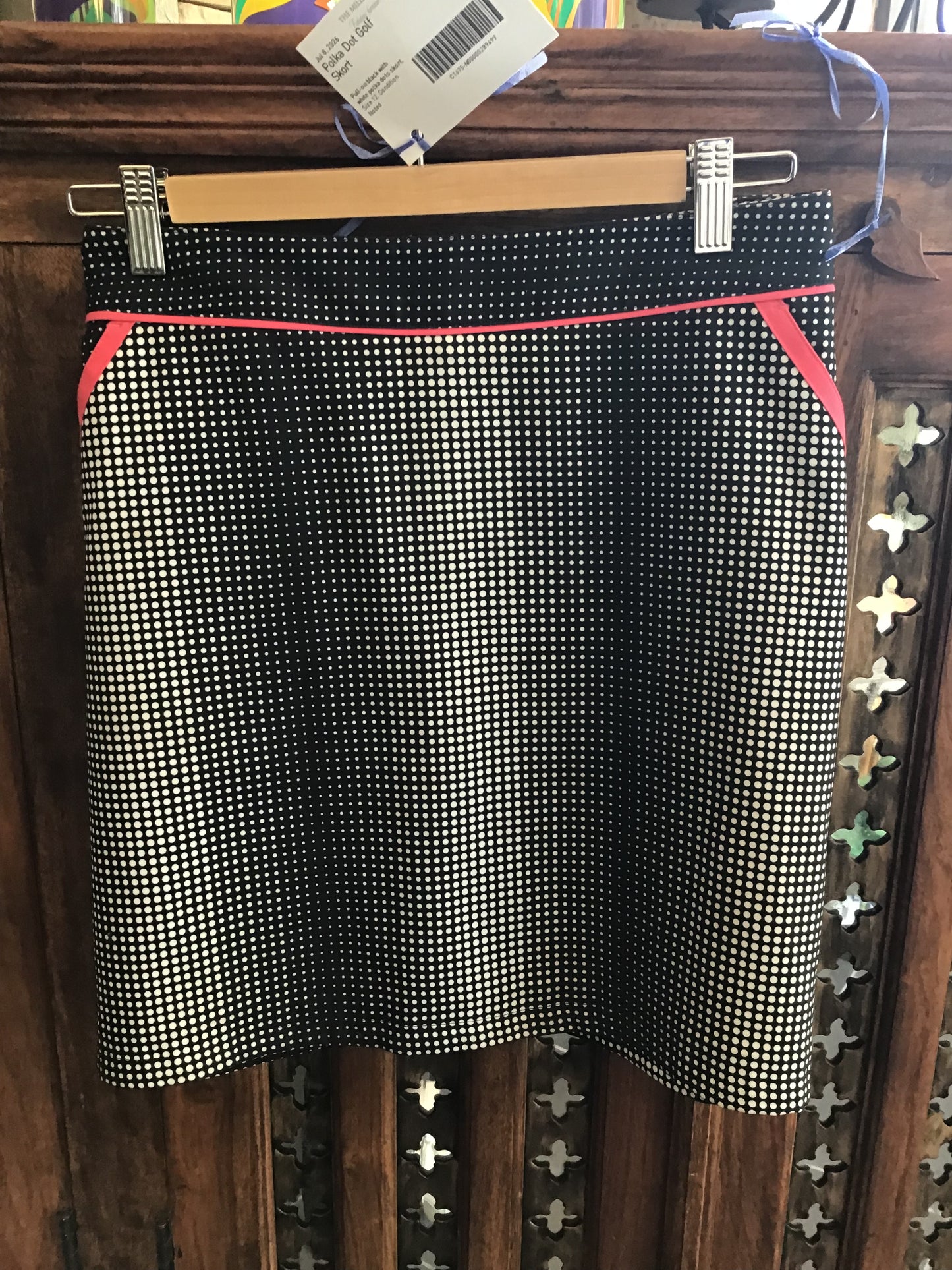 Polka Dot Golf Skort