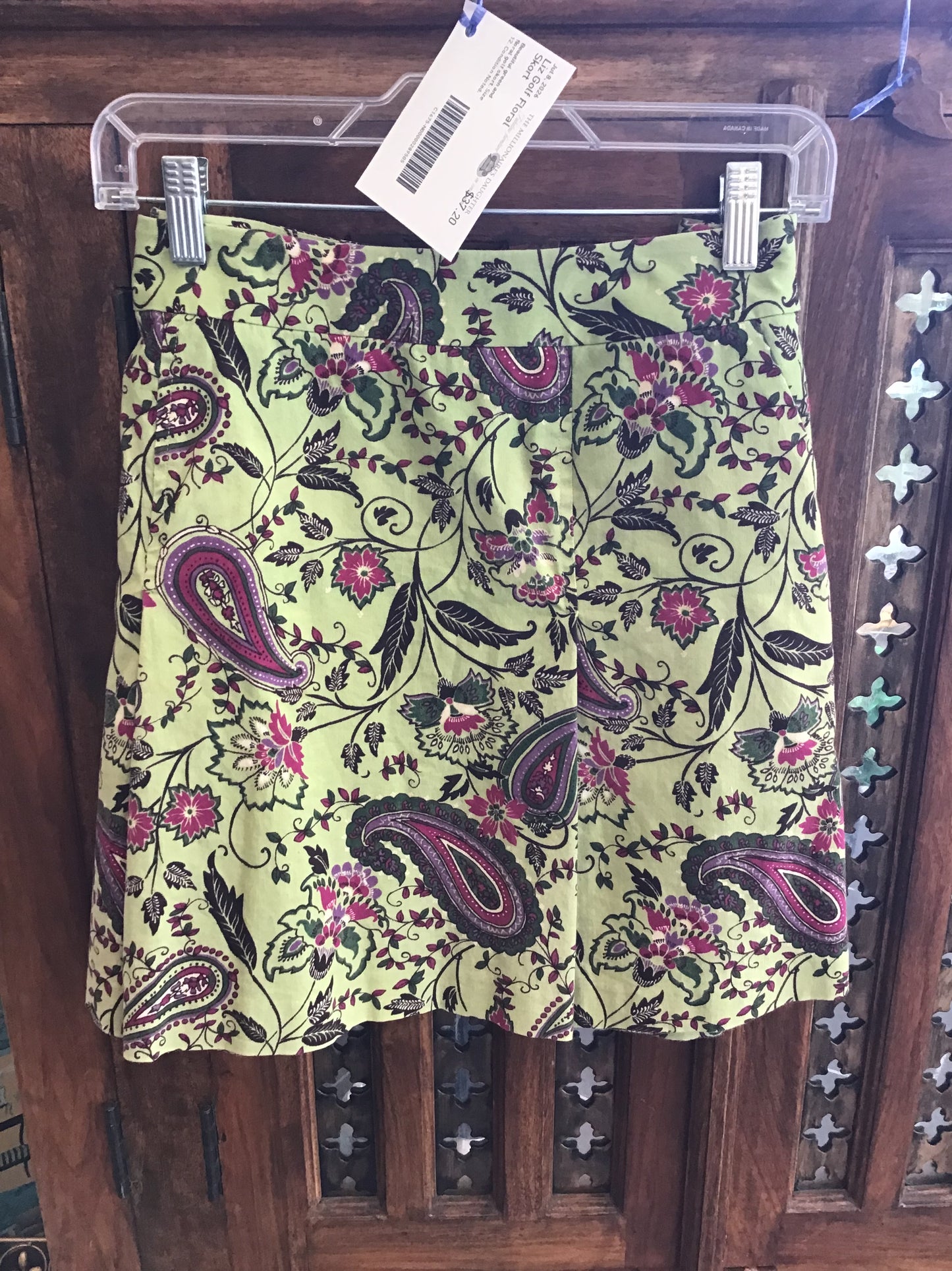 Liz Golf Floral Skort