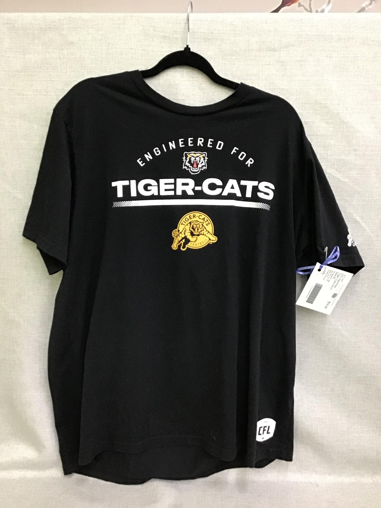 CFL Hamilton Tiger-Cats Shirt- Size XL