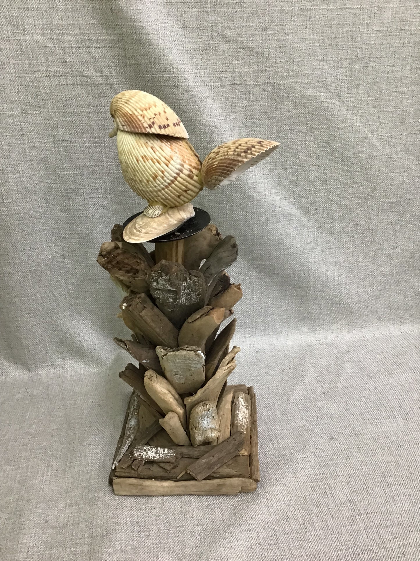 Driftwood With Shells At Top