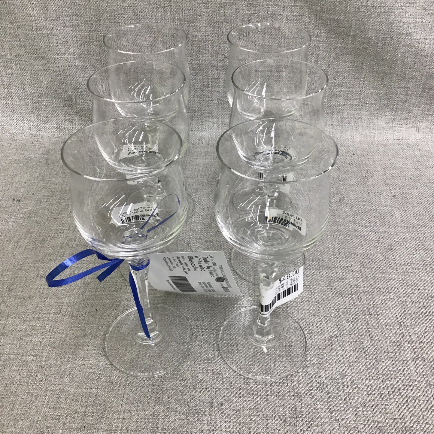 'Tudor' by Towle White Wine Glasses (6)