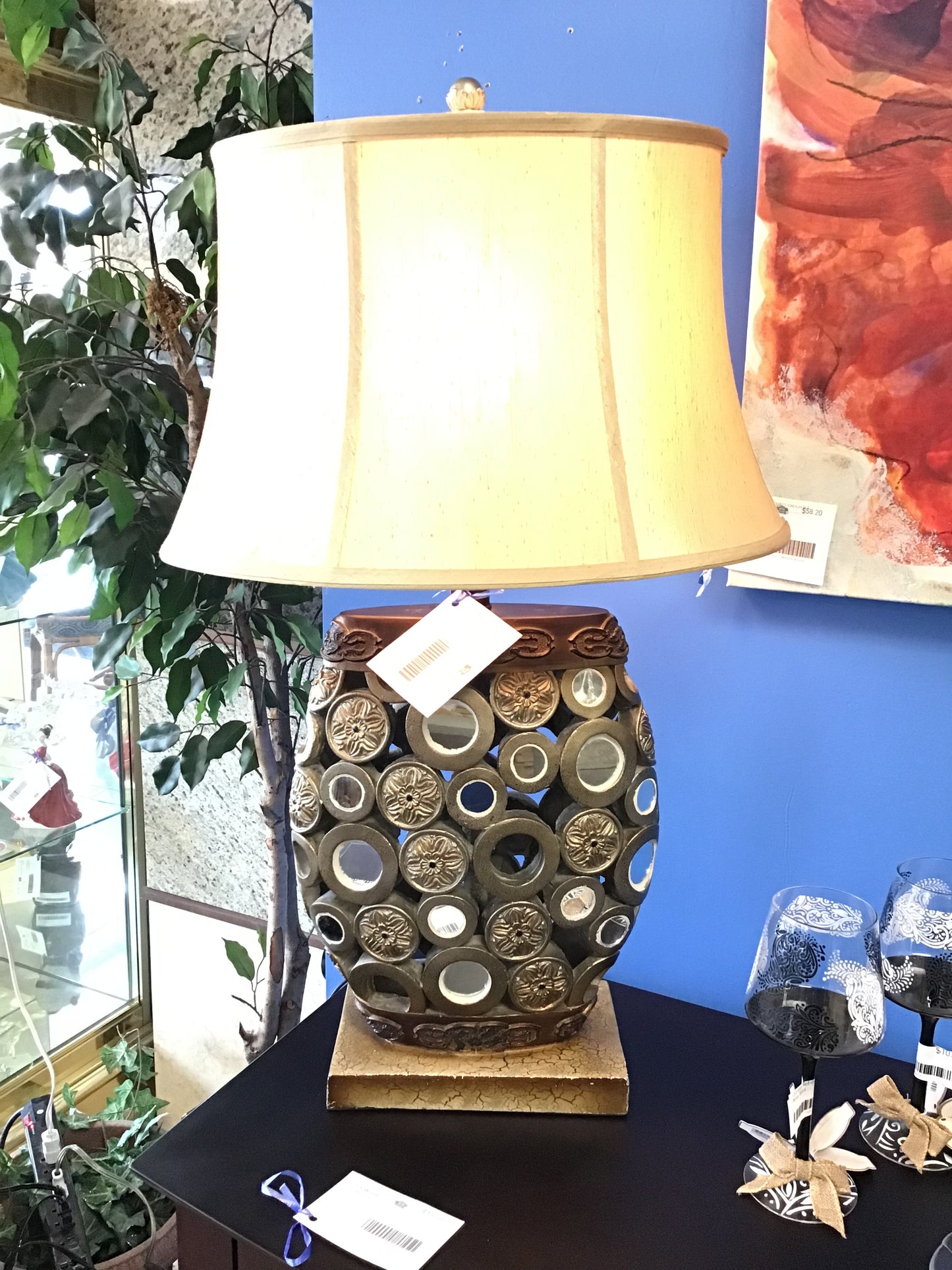 Unique Decorative Table Lamp- 31"h