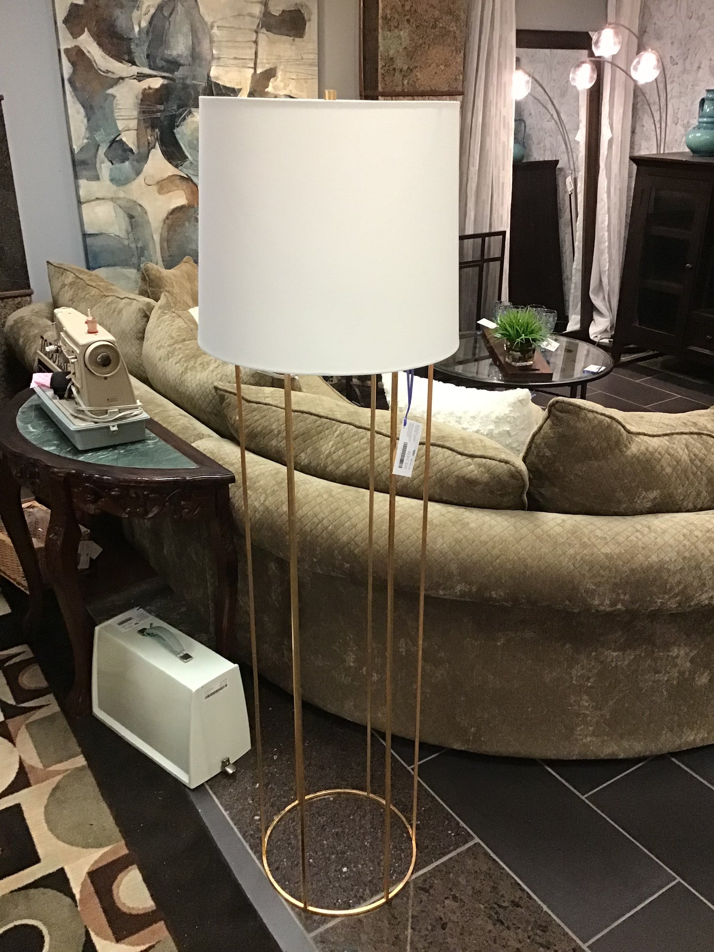 Modern Floor Lamp- 63"h