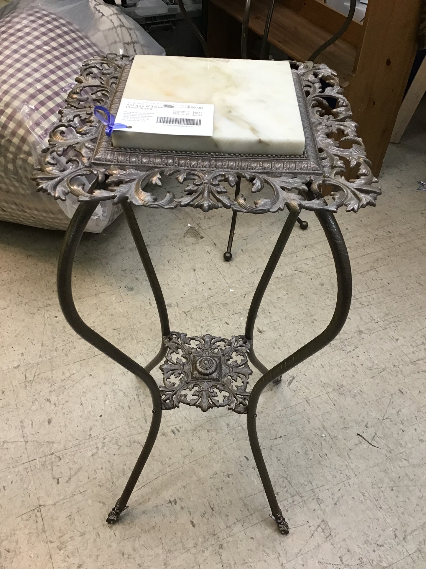 Antique Victorian Plant Stand