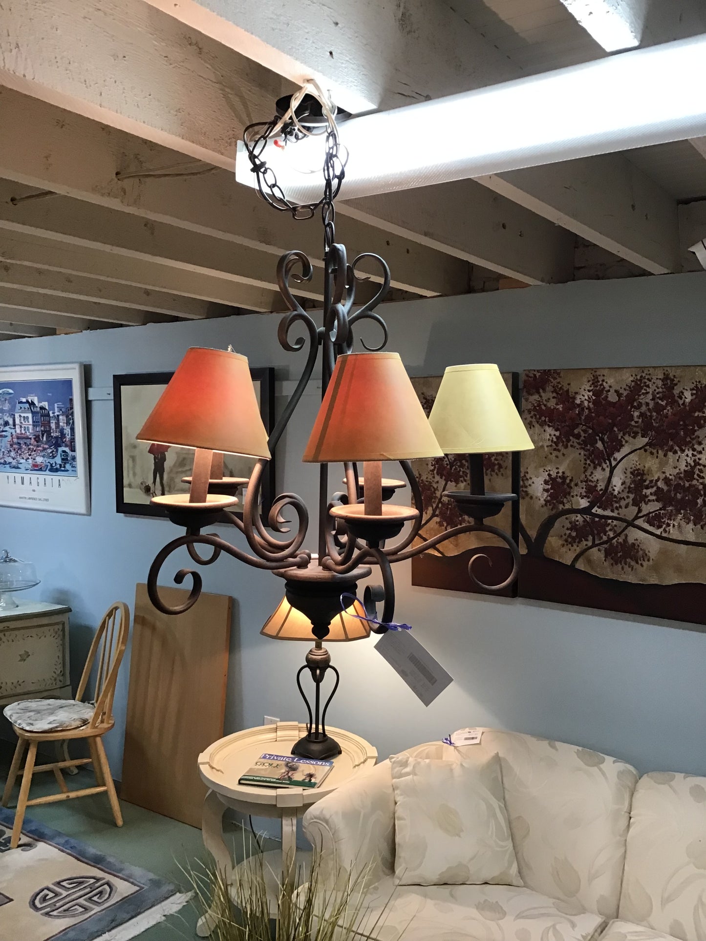 5-Arm Hanging Light