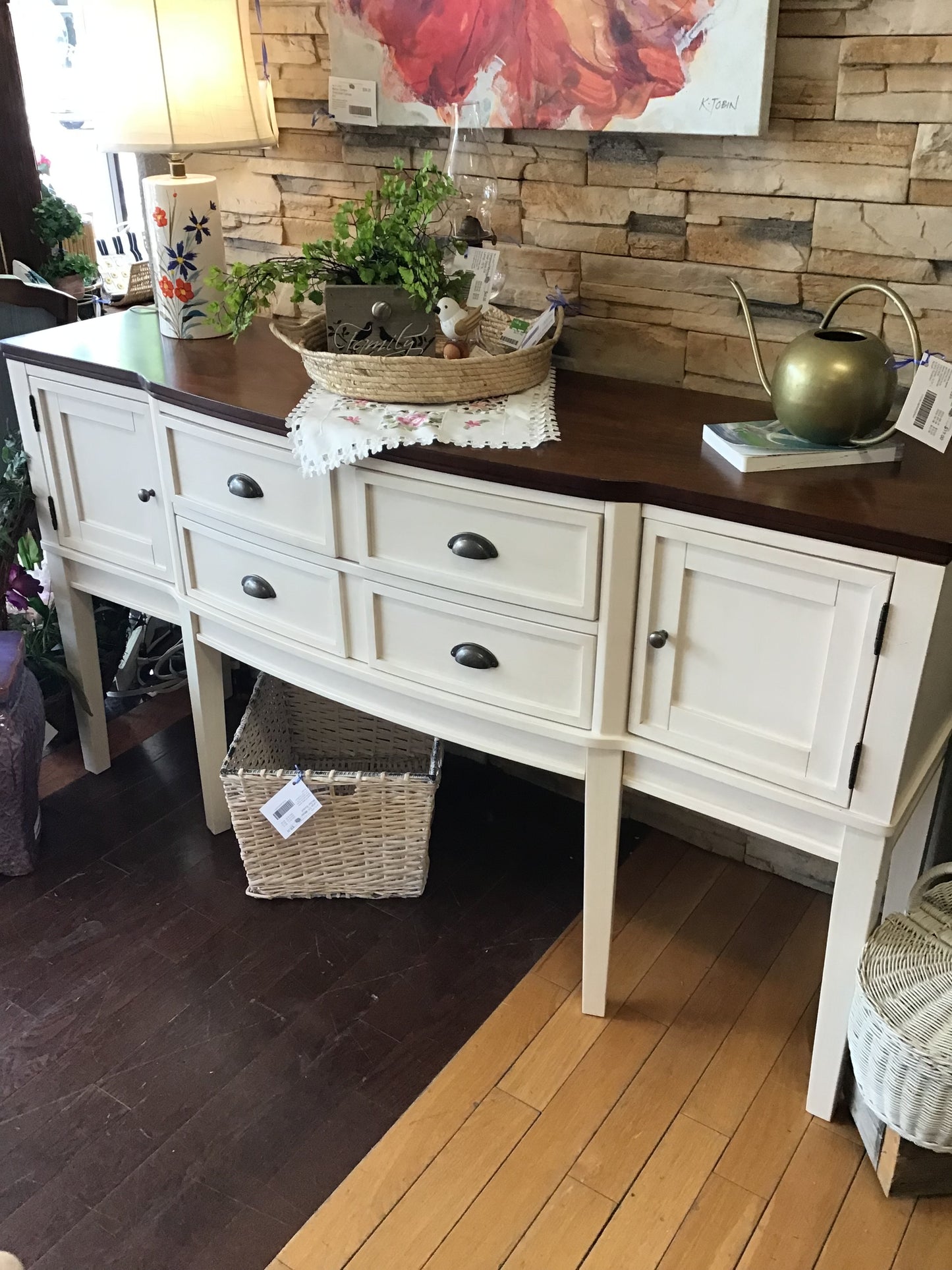 Off White Sideboard