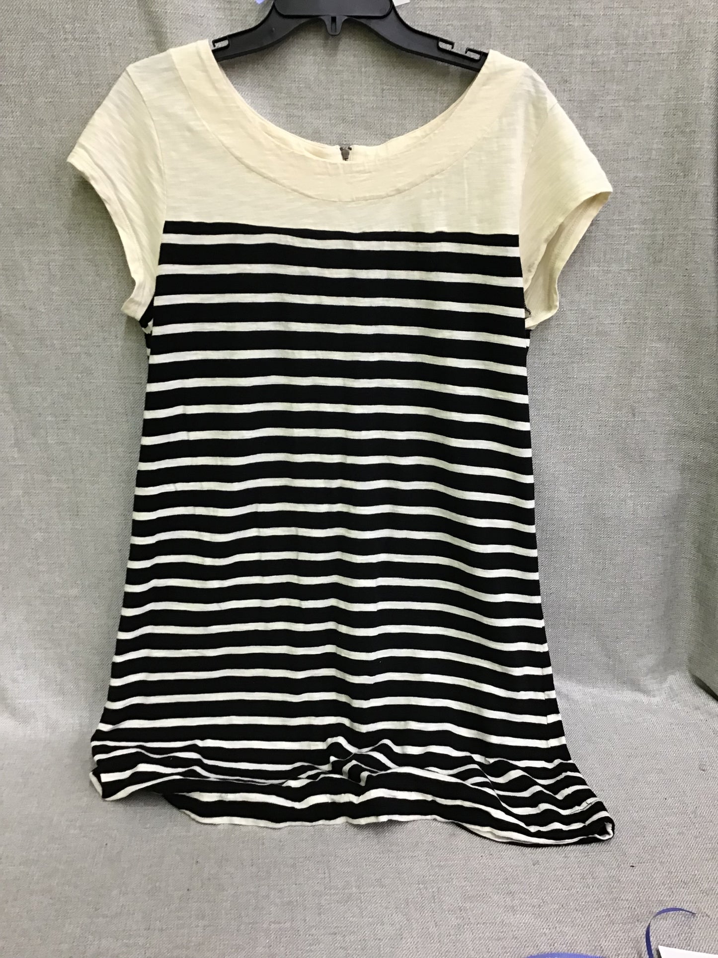 Striped Black And White Dress