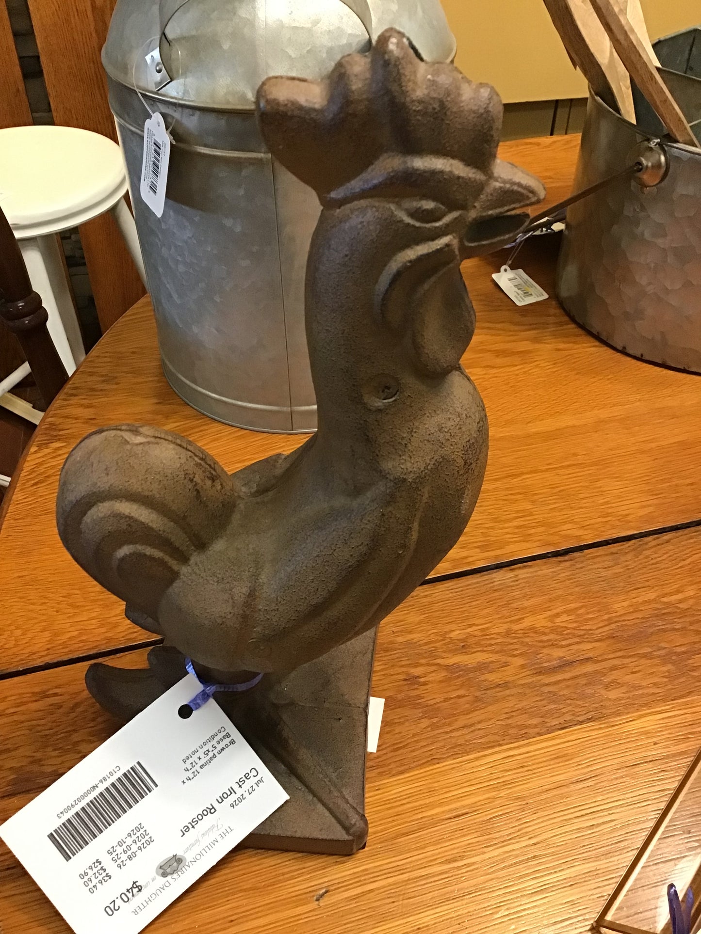 Cast Iron Rooster