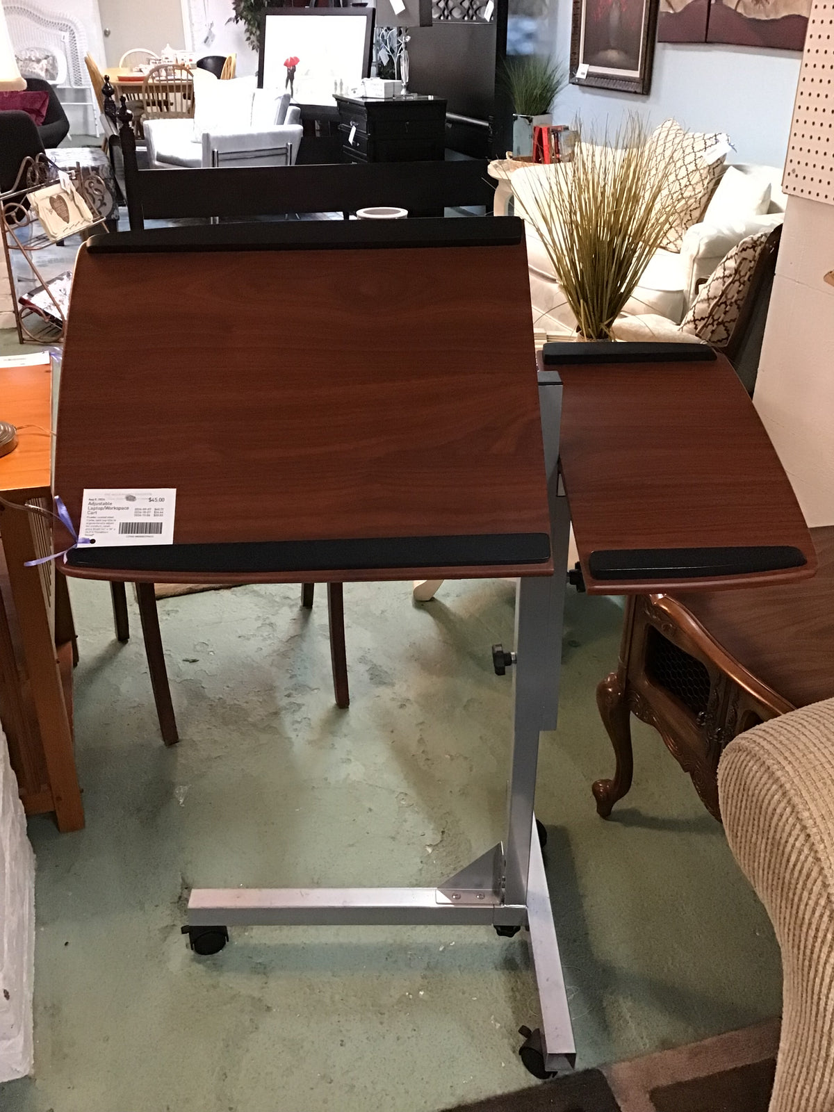 Adjustable Laptop/Workspace Cart