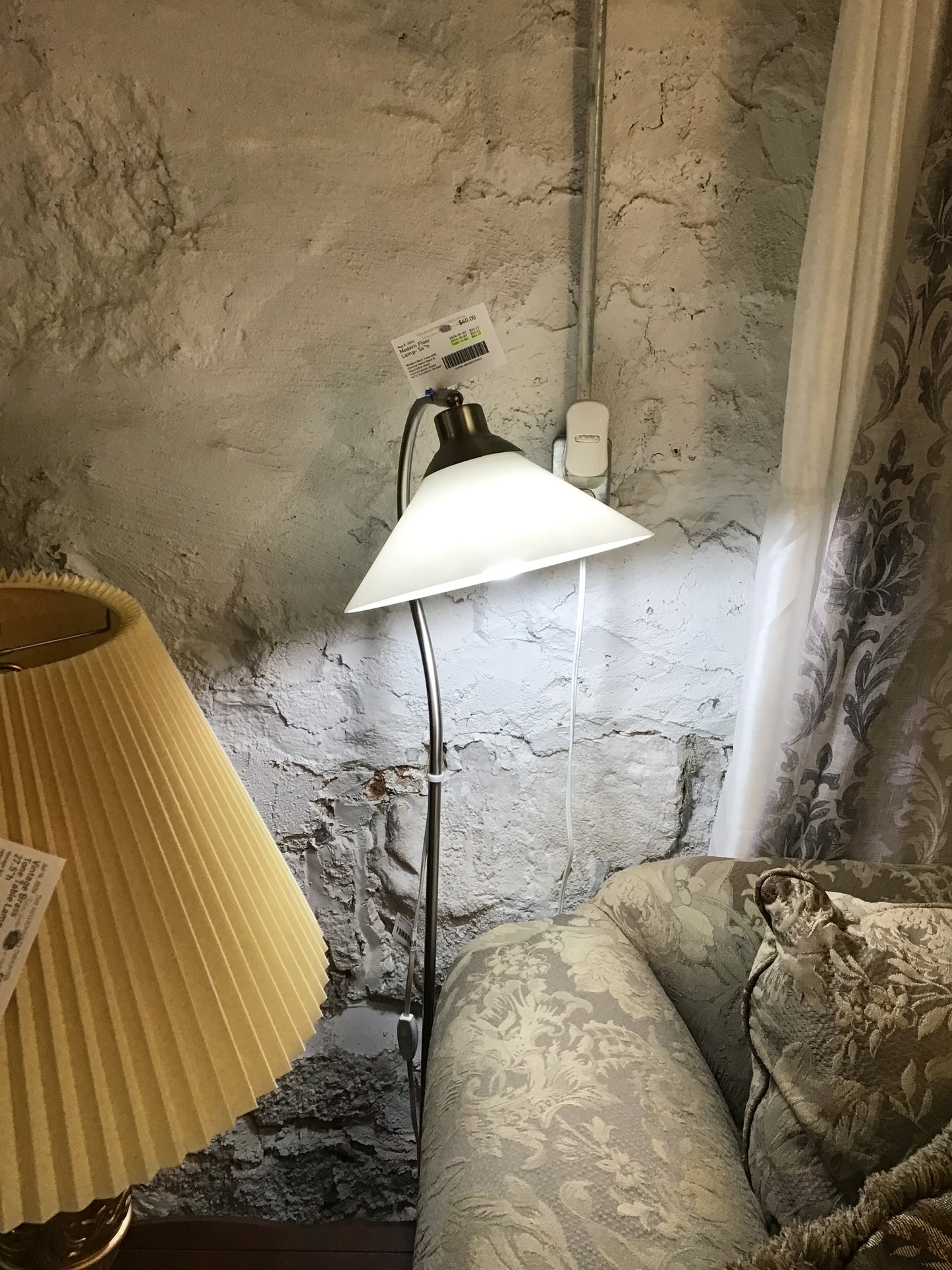 Modern Floor Lamp- 54"h