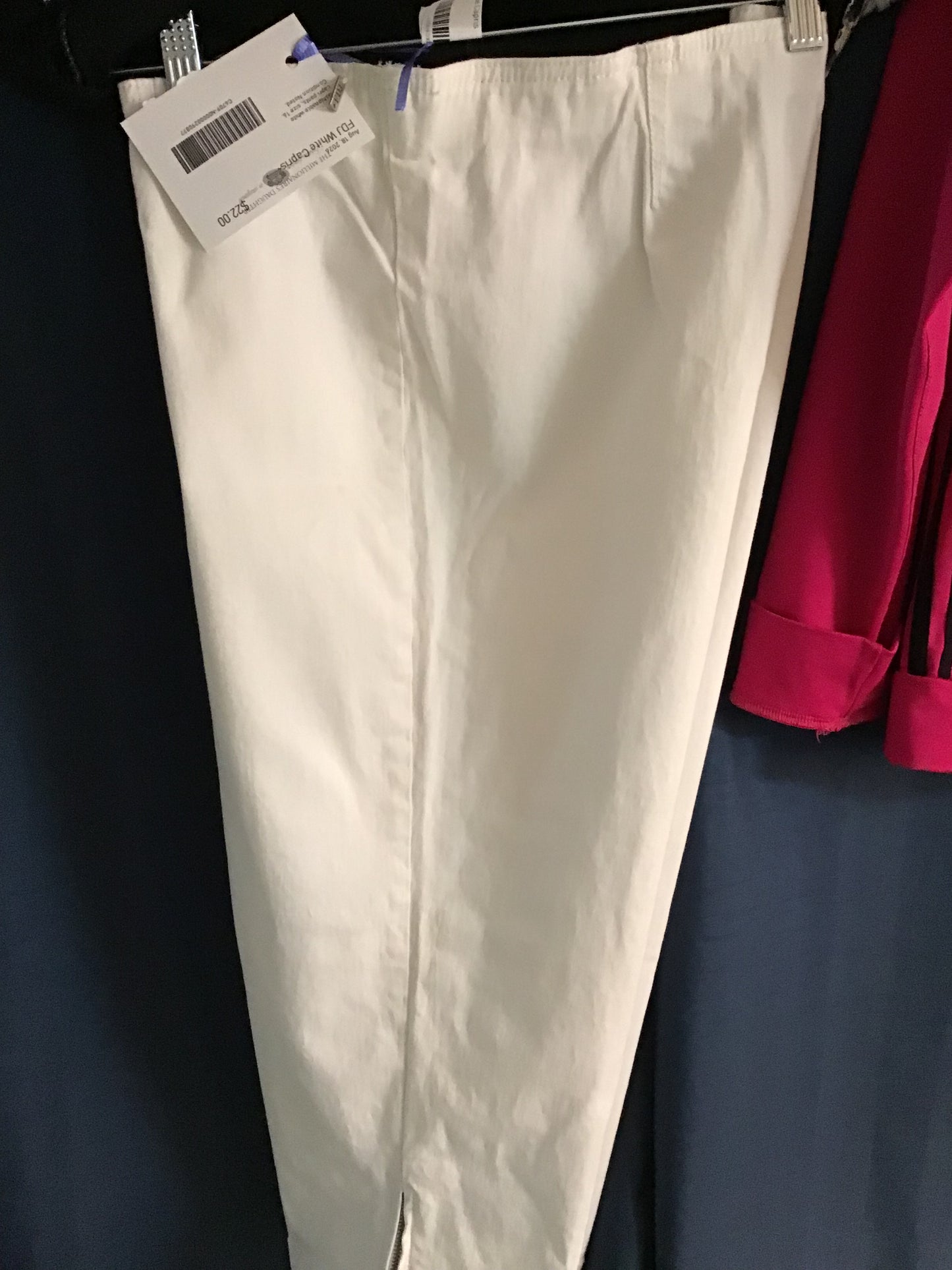 FDJ White Capris