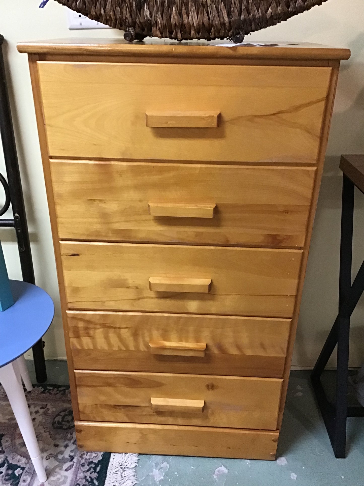Light Natural Wood Dresser