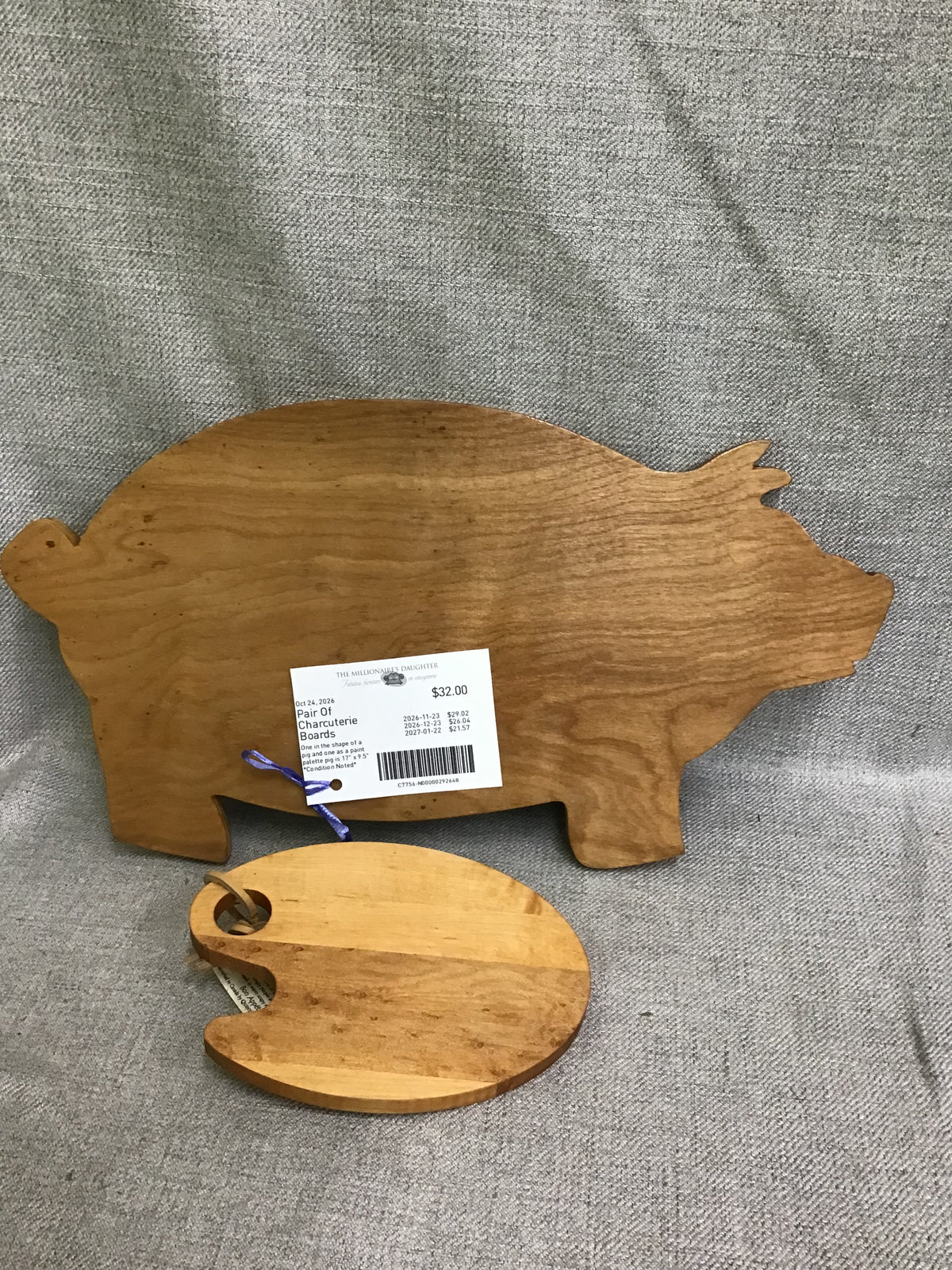 Pair Of Charcuterie Boards