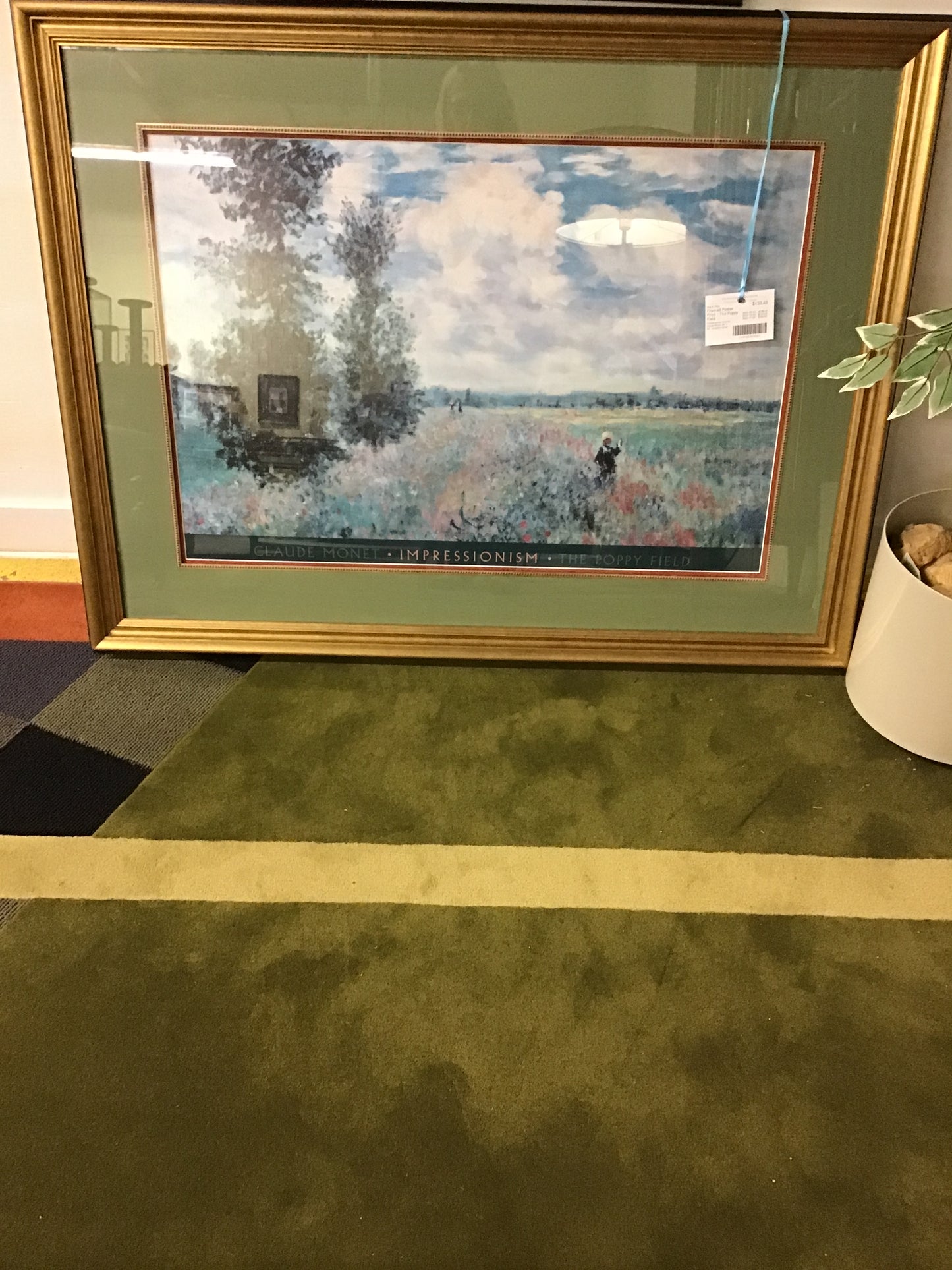 Framed Poster Print - The Poppy Field