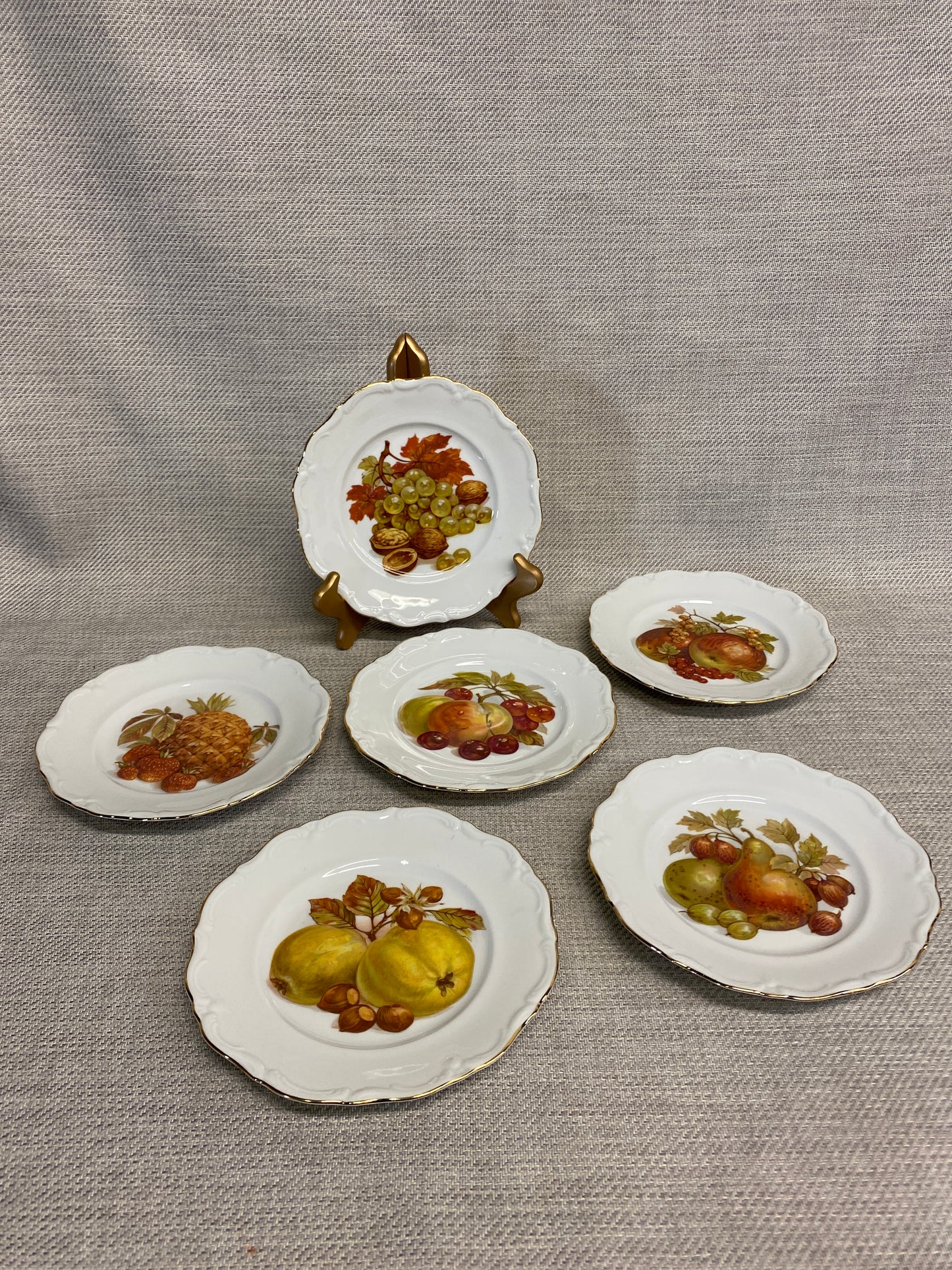 Set 6 Winterling Plates - Fruit