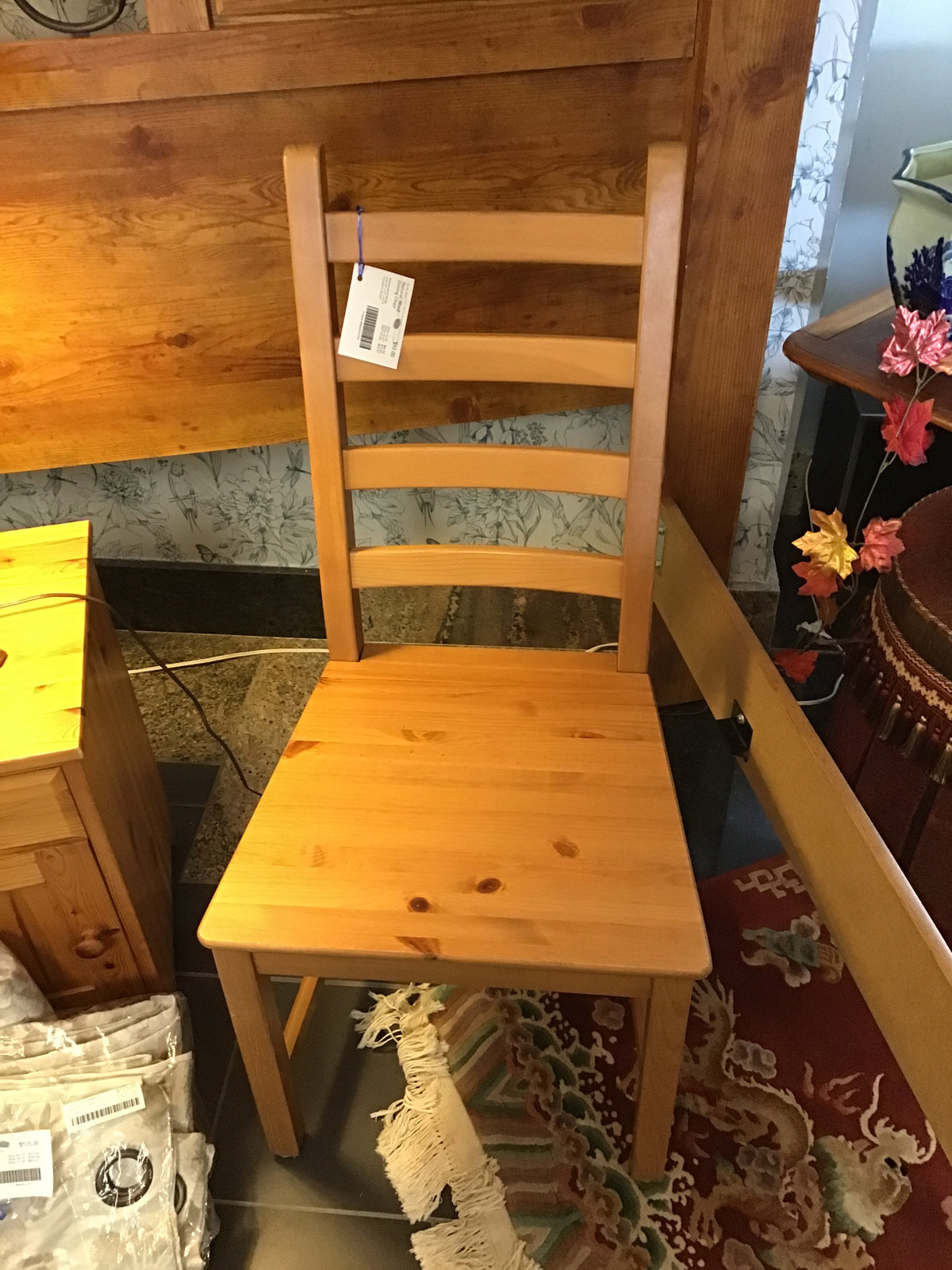 Natural Wood Dining Chair